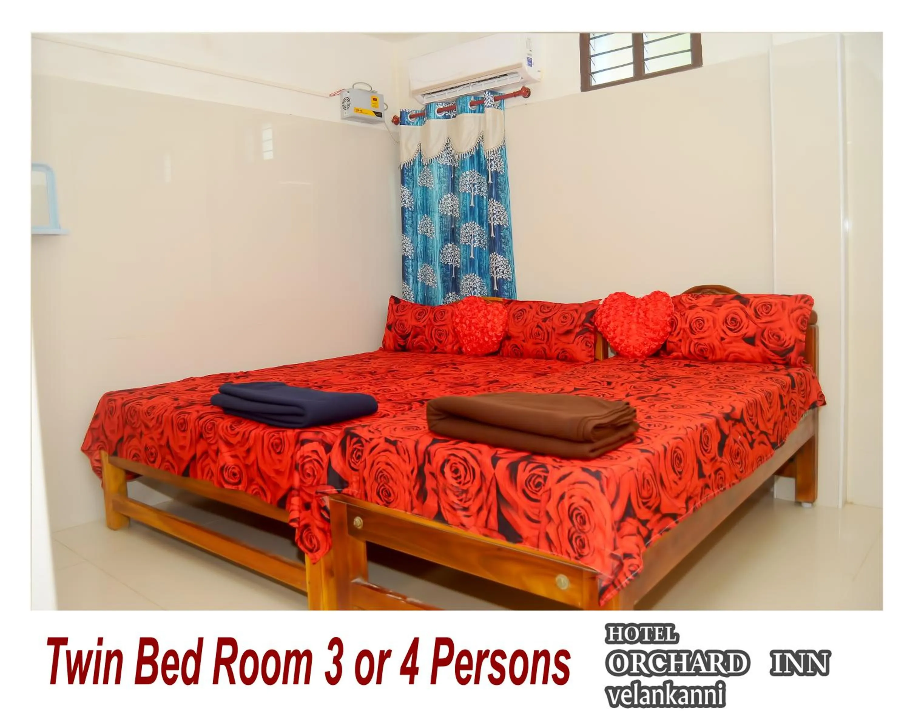 Living room, Bed in Hotel orchard inn