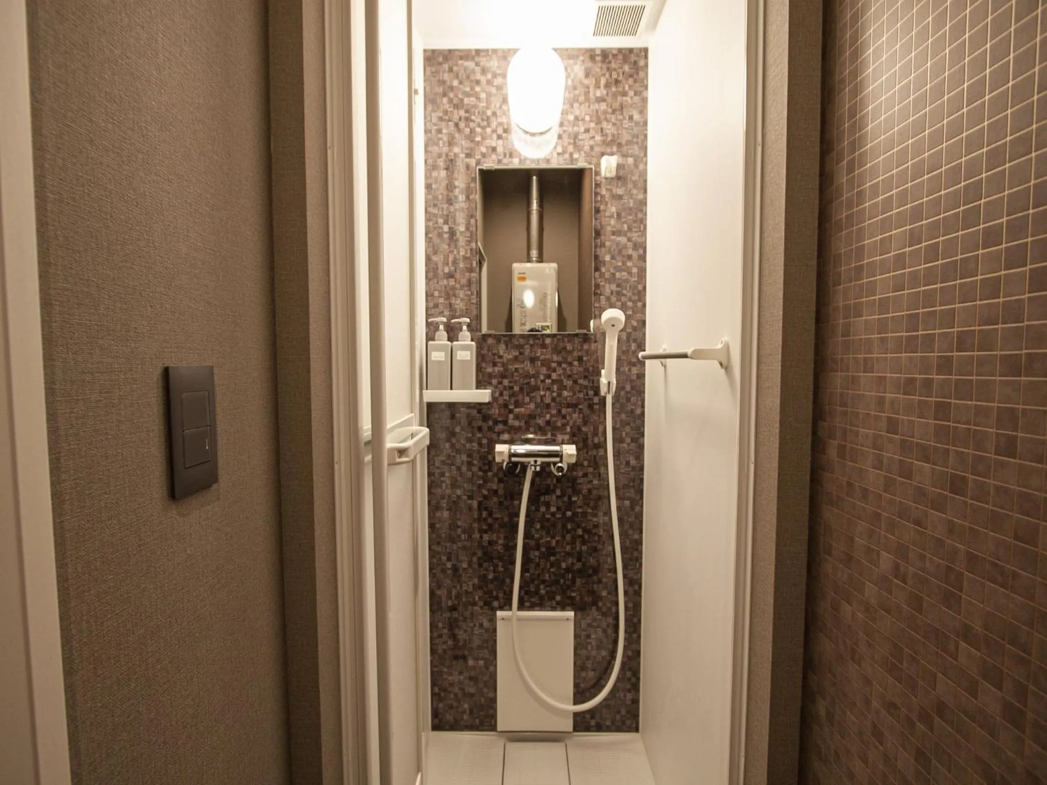 Bathroom in UCHI SUSUKINO WEST by Hotel Wheat