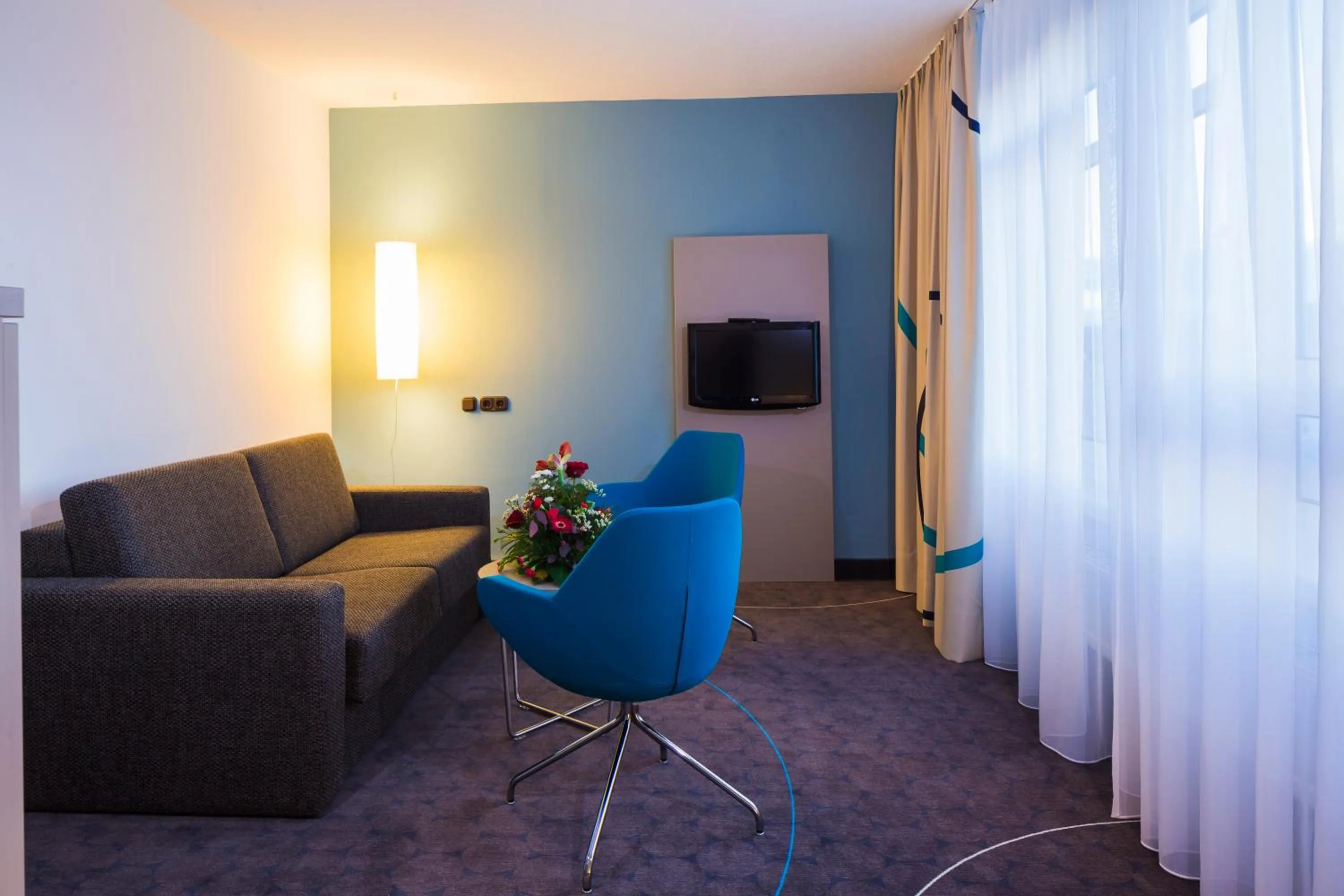 Living room in Hotel Am Terrassenufer