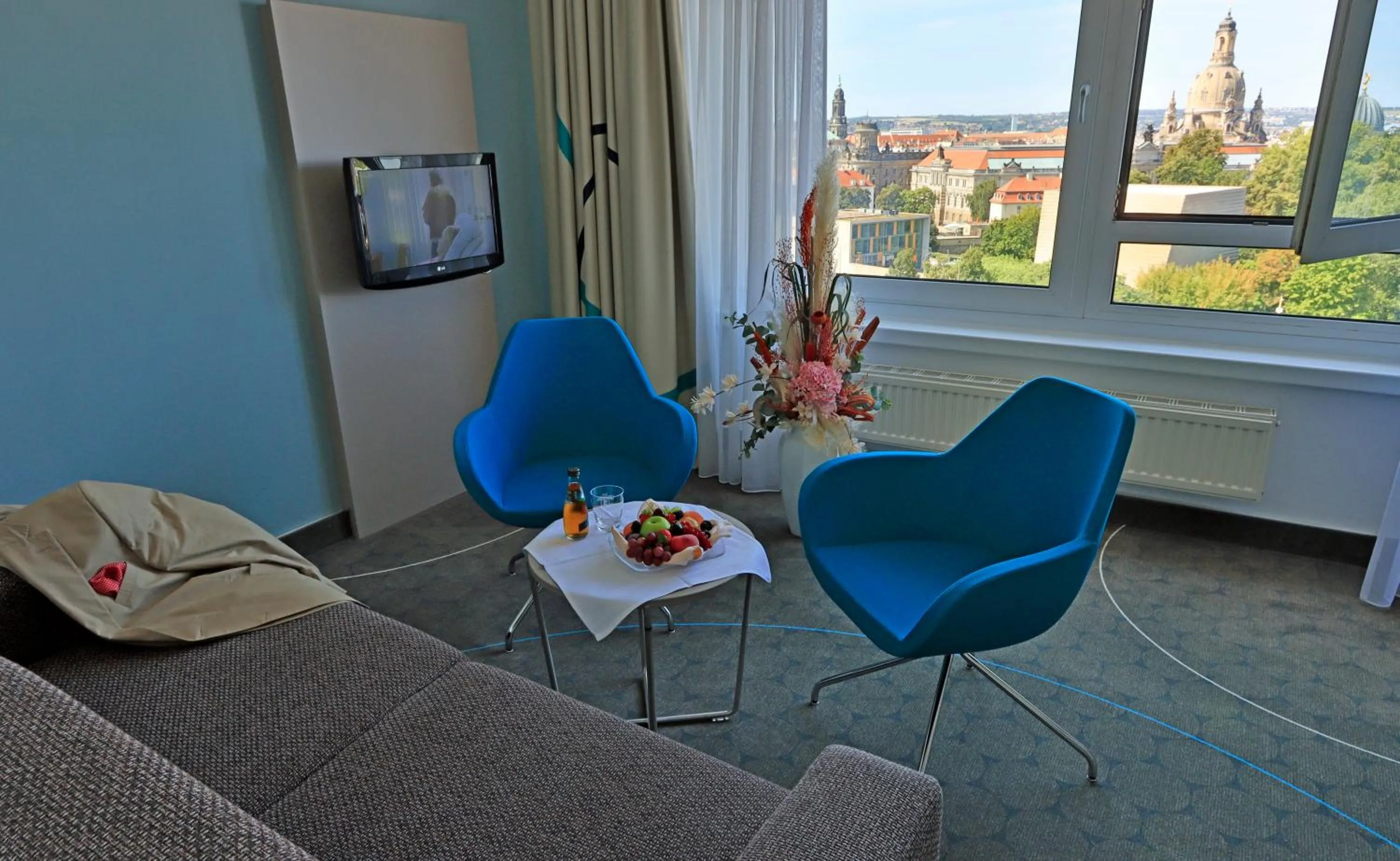 Living room in Hotel Am Terrassenufer