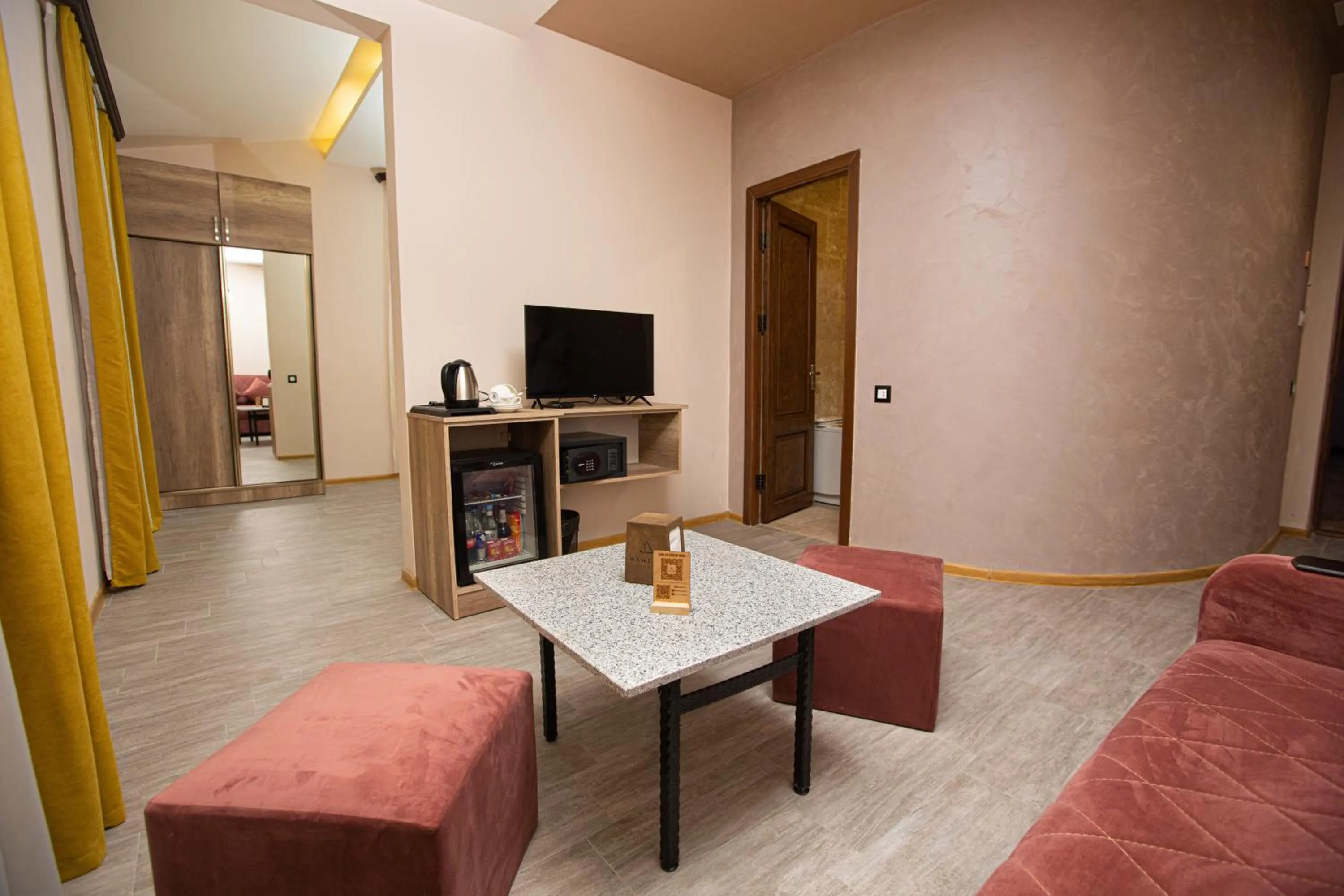 Seating area in Alaska Resort