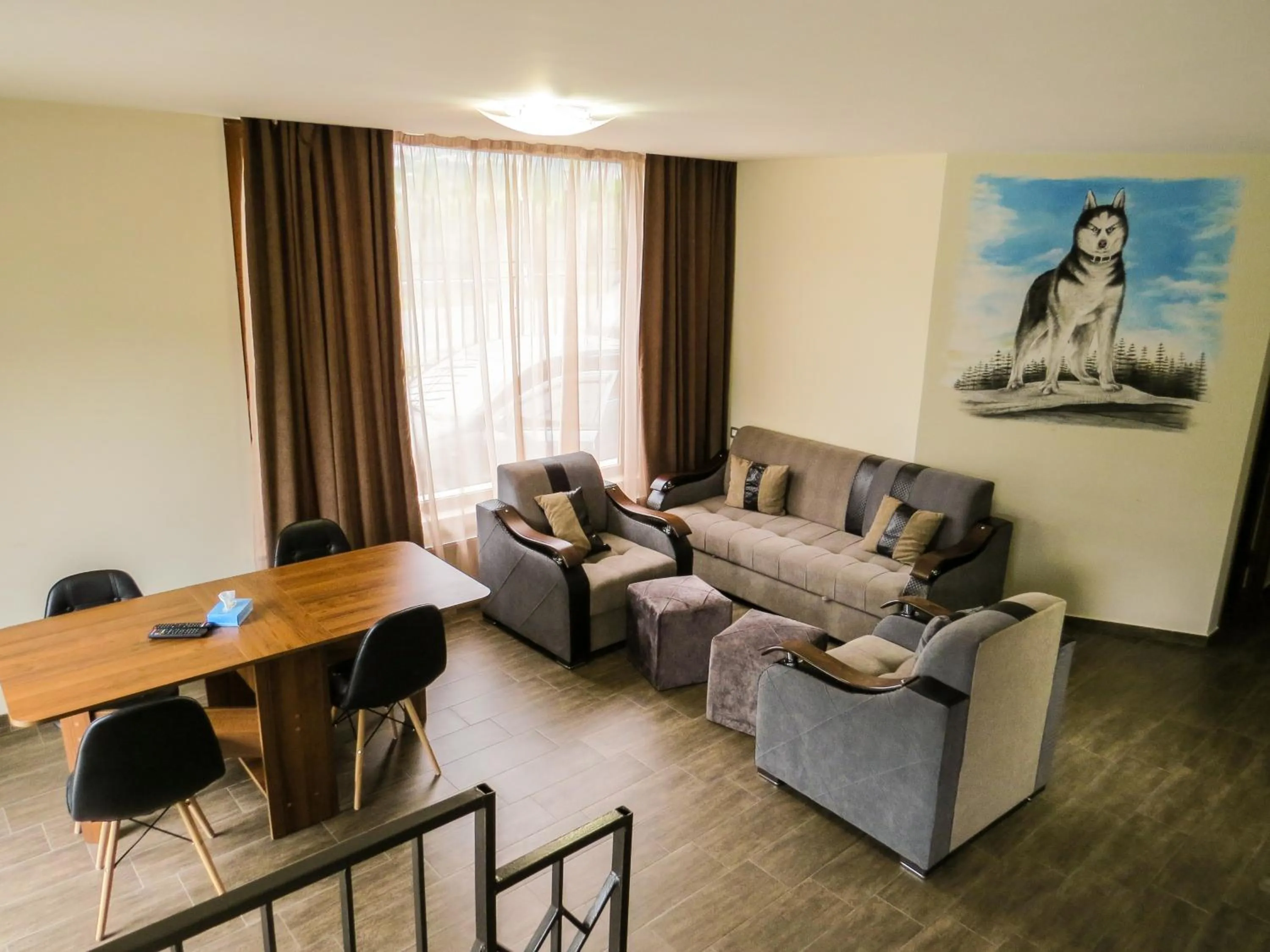 Living room in Alaska Resort