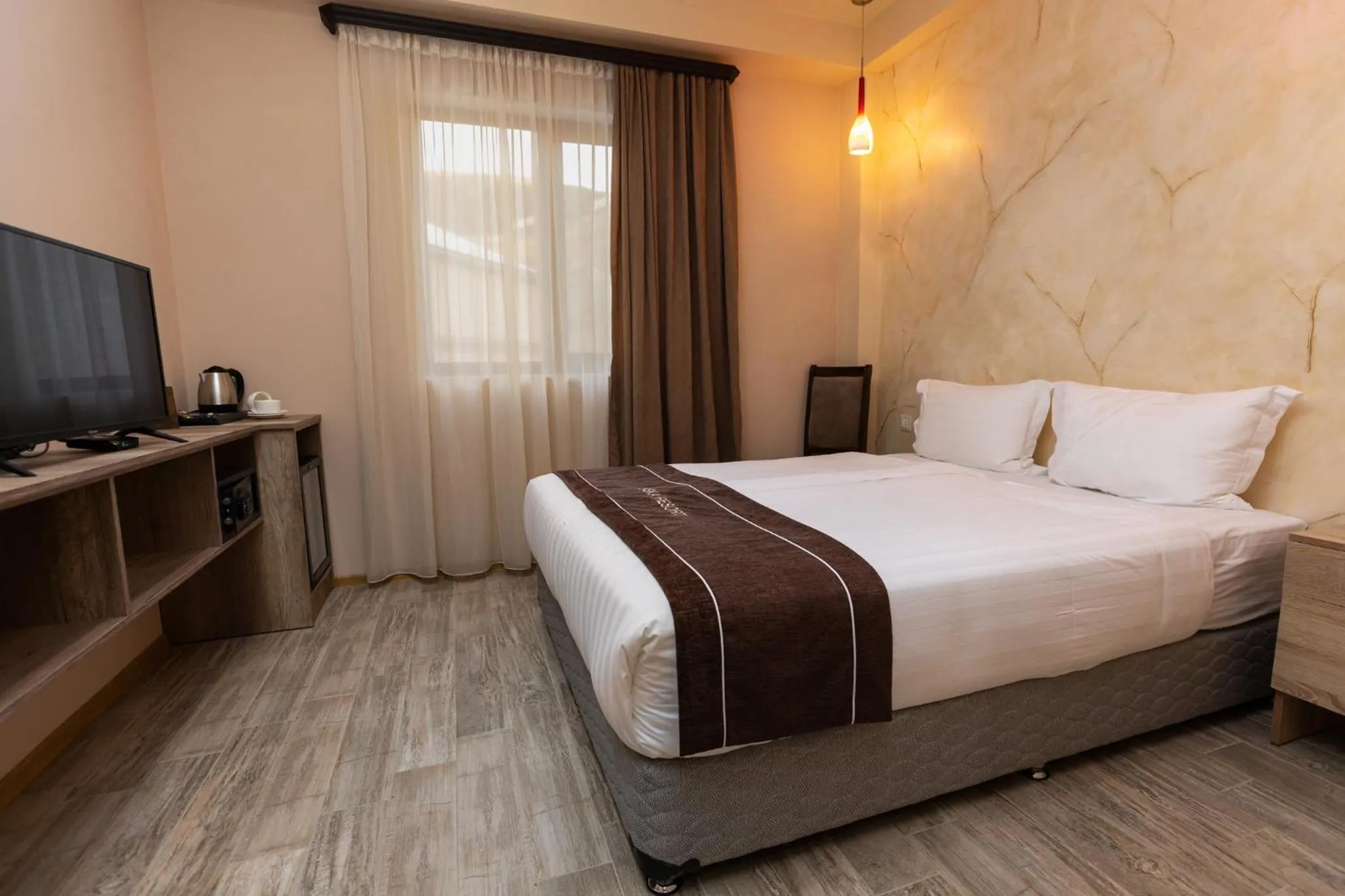 Bed in Alaska Resort