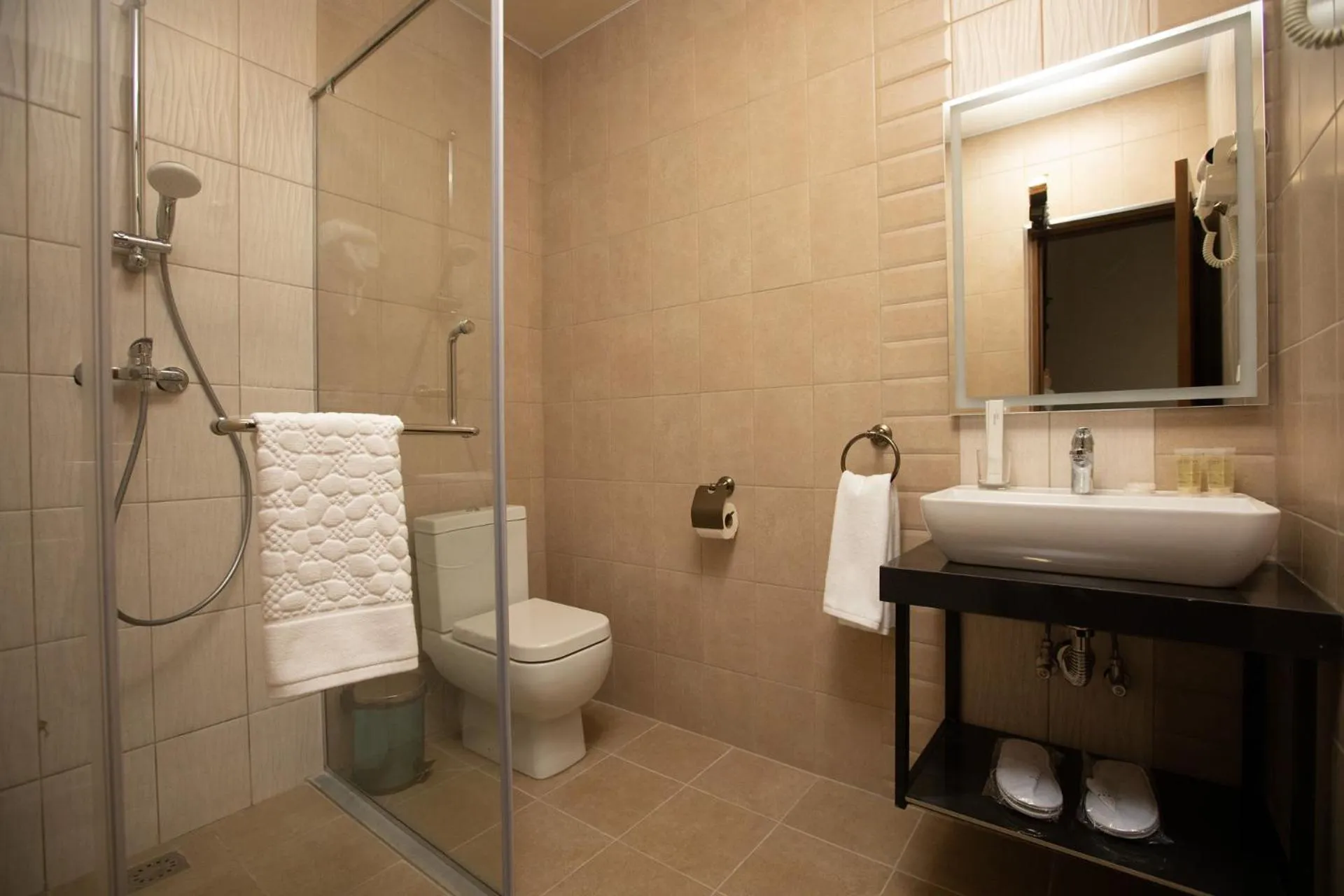 Shower in Alaska Resort