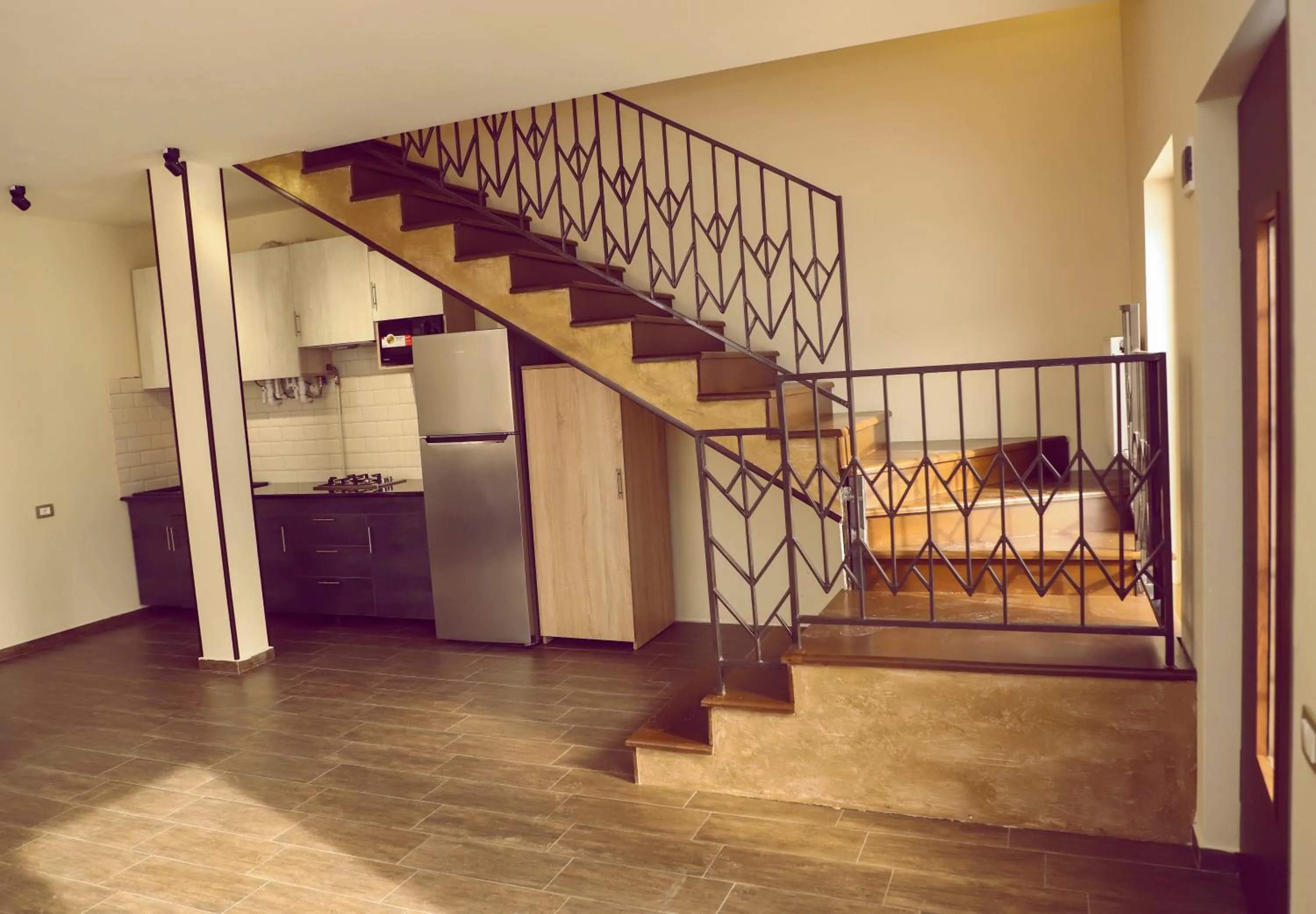 Living room in Alaska Resort