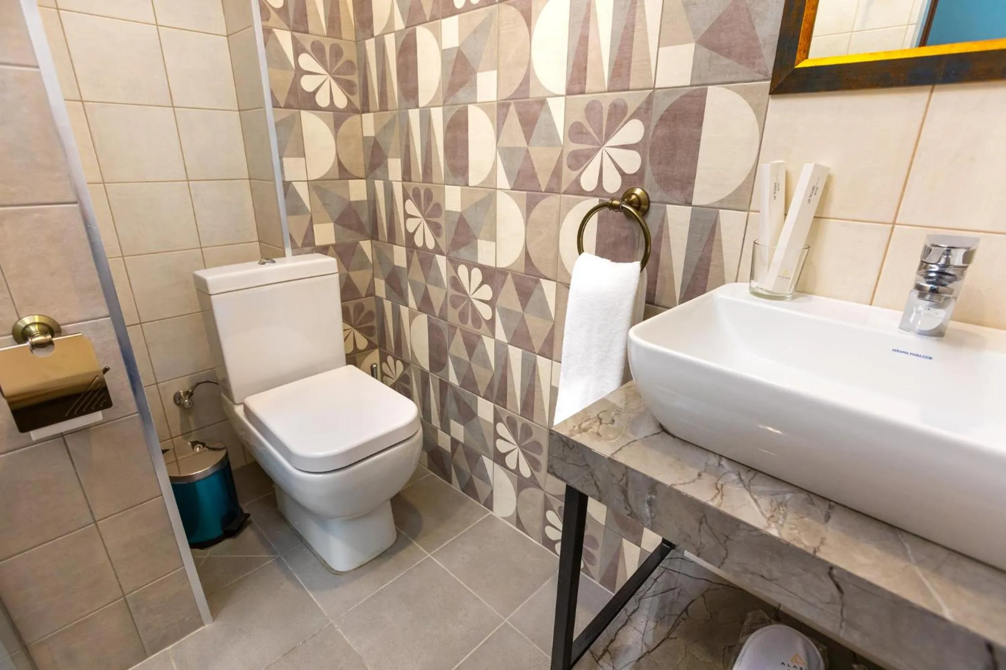 Shower in Alaska Resort