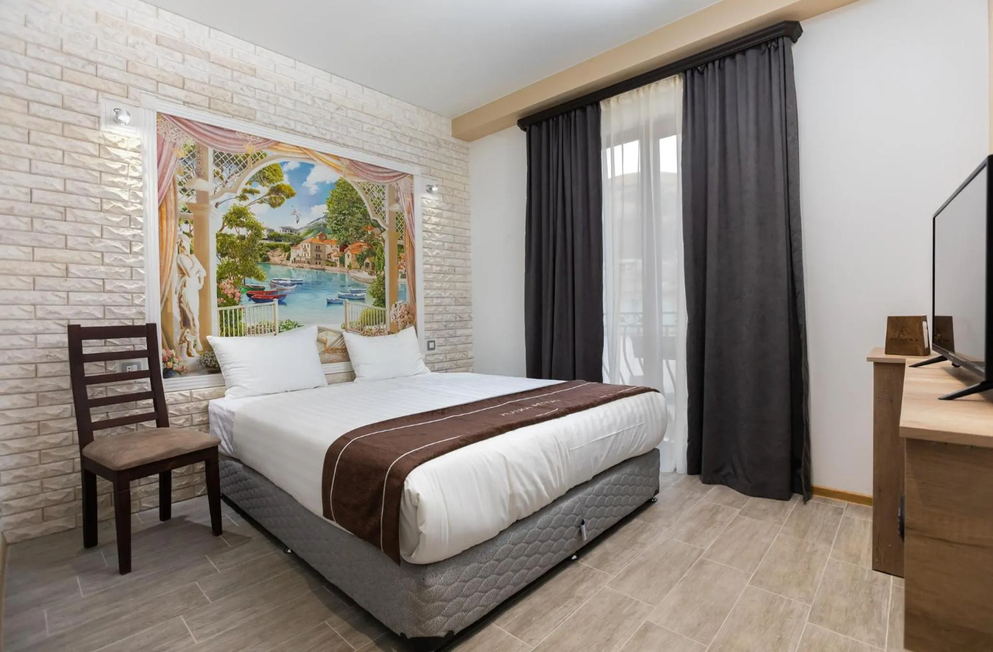 Bed in Alaska Resort