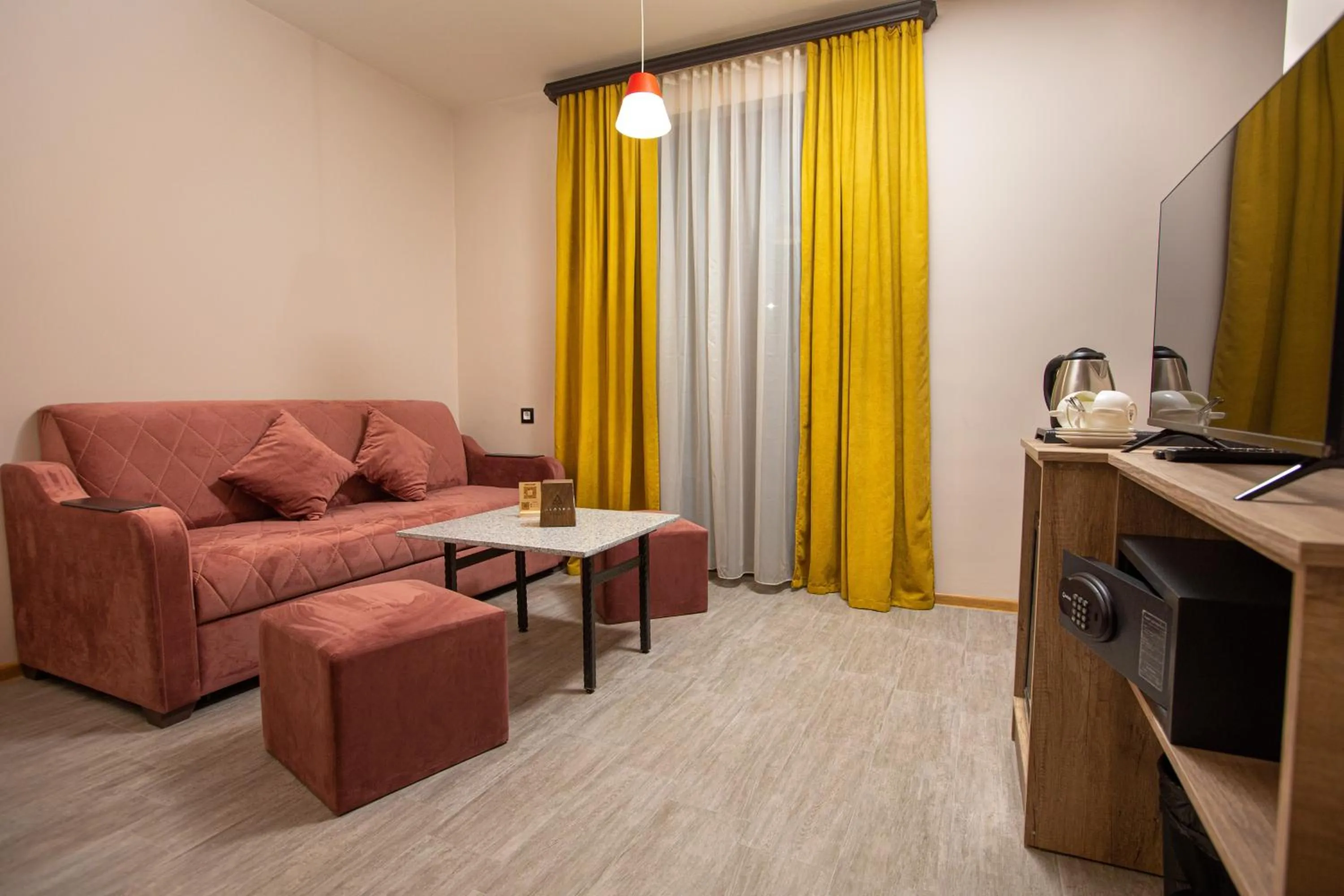 Seating area in Alaska Resort