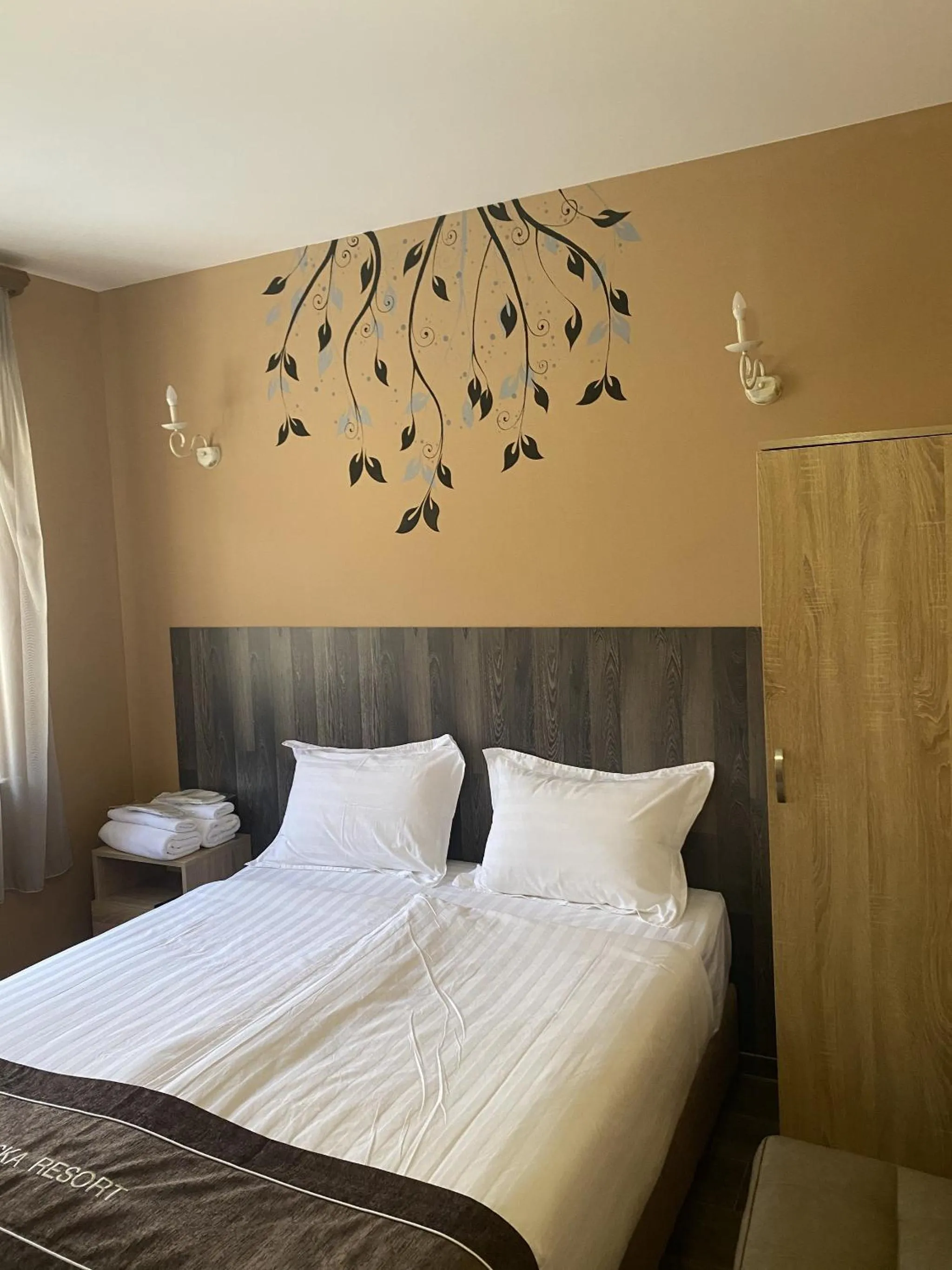 Bed in Alaska Resort