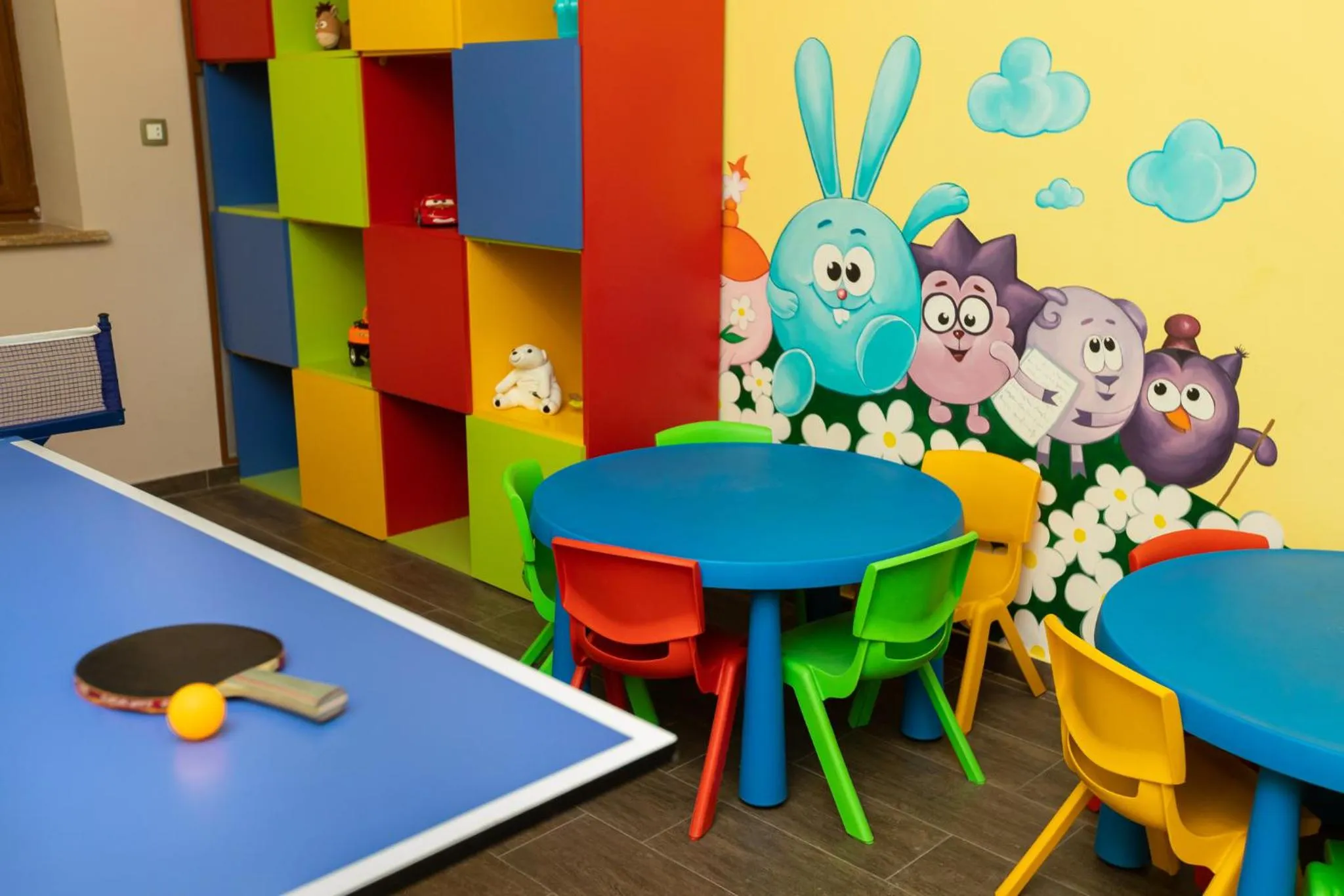 Game Room in Alaska Resort