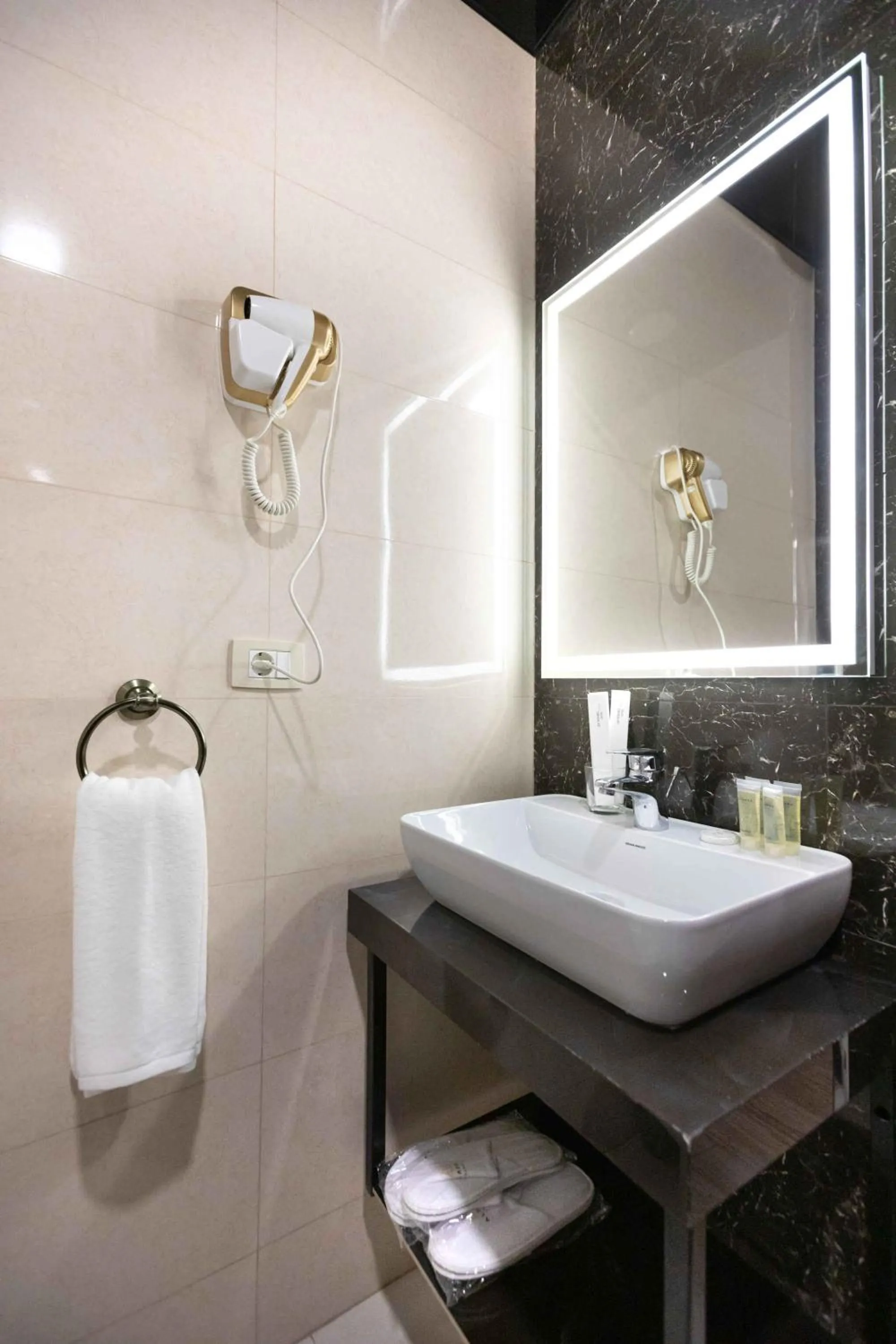 Shower in Alaska Resort