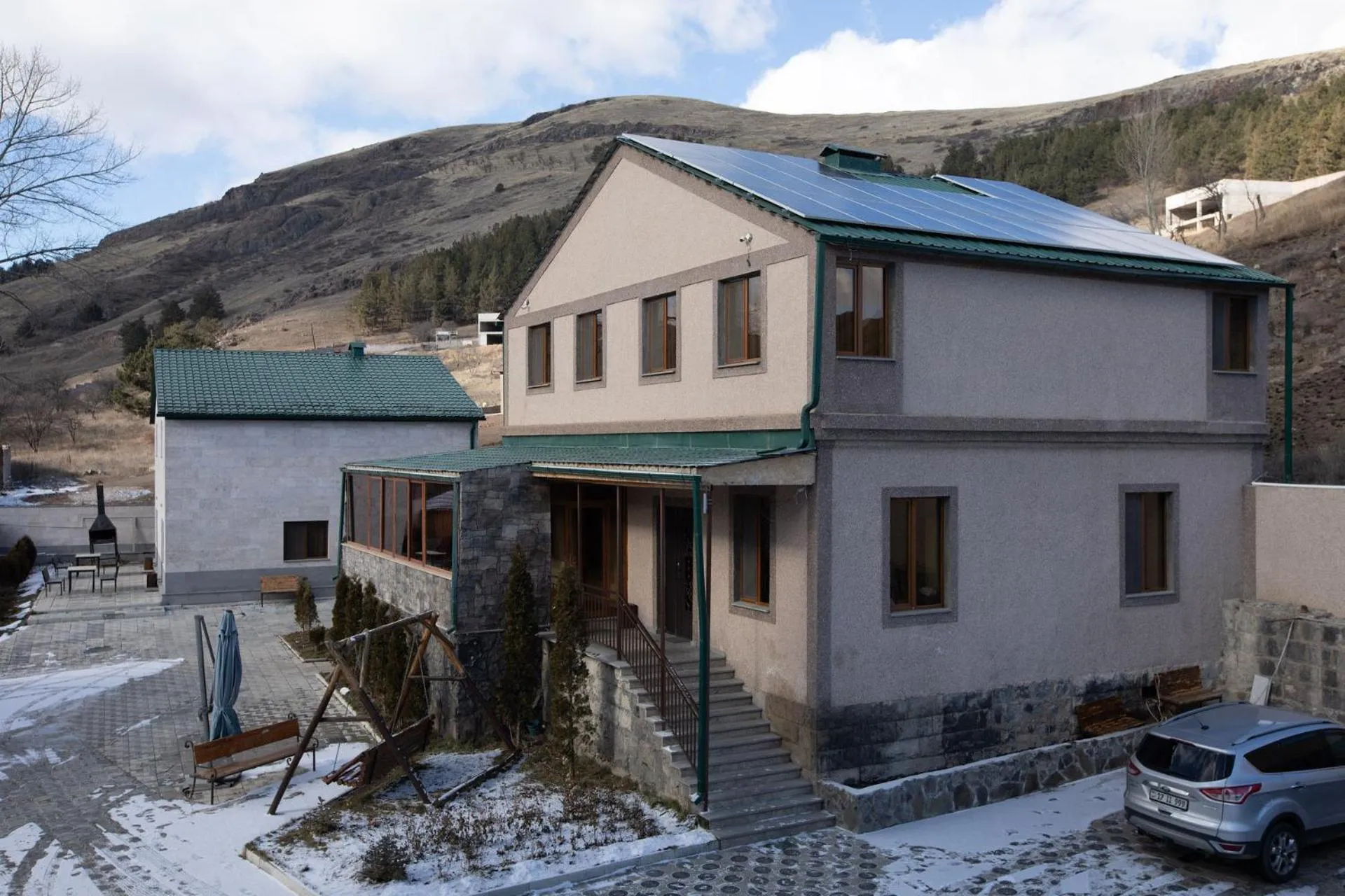 Property building in Alaska Resort