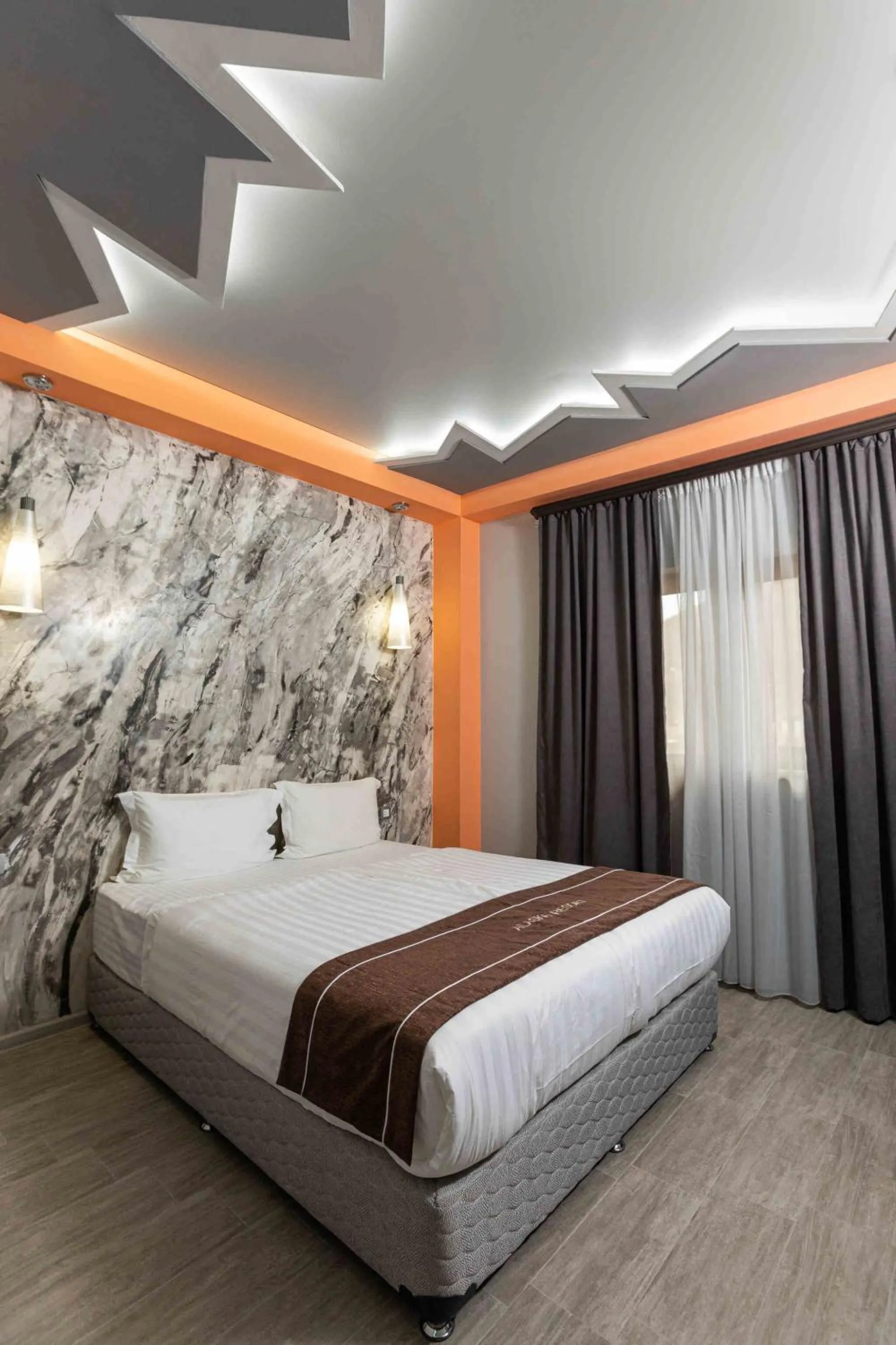 Bed in Alaska Resort