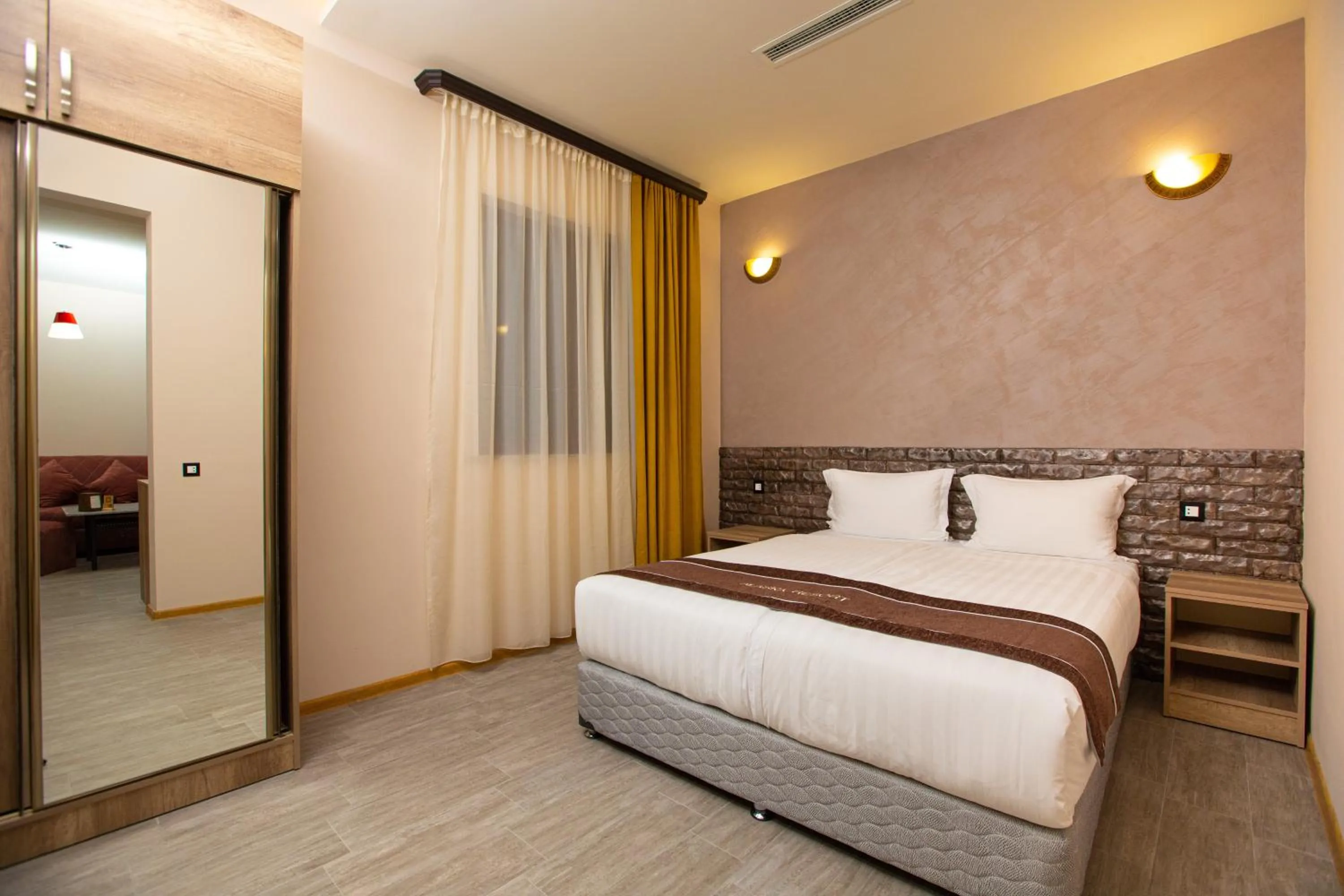 Bed in Alaska Resort