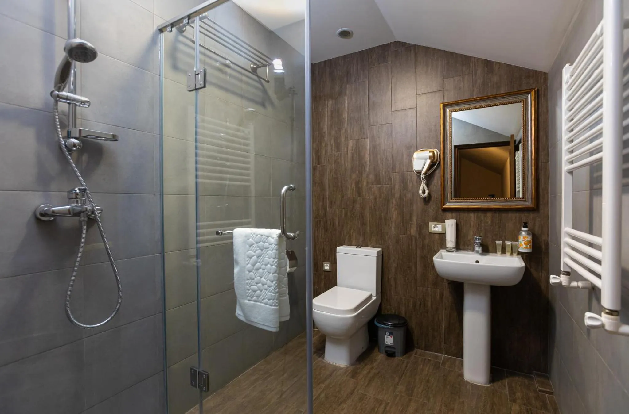 Shower in Alaska Resort