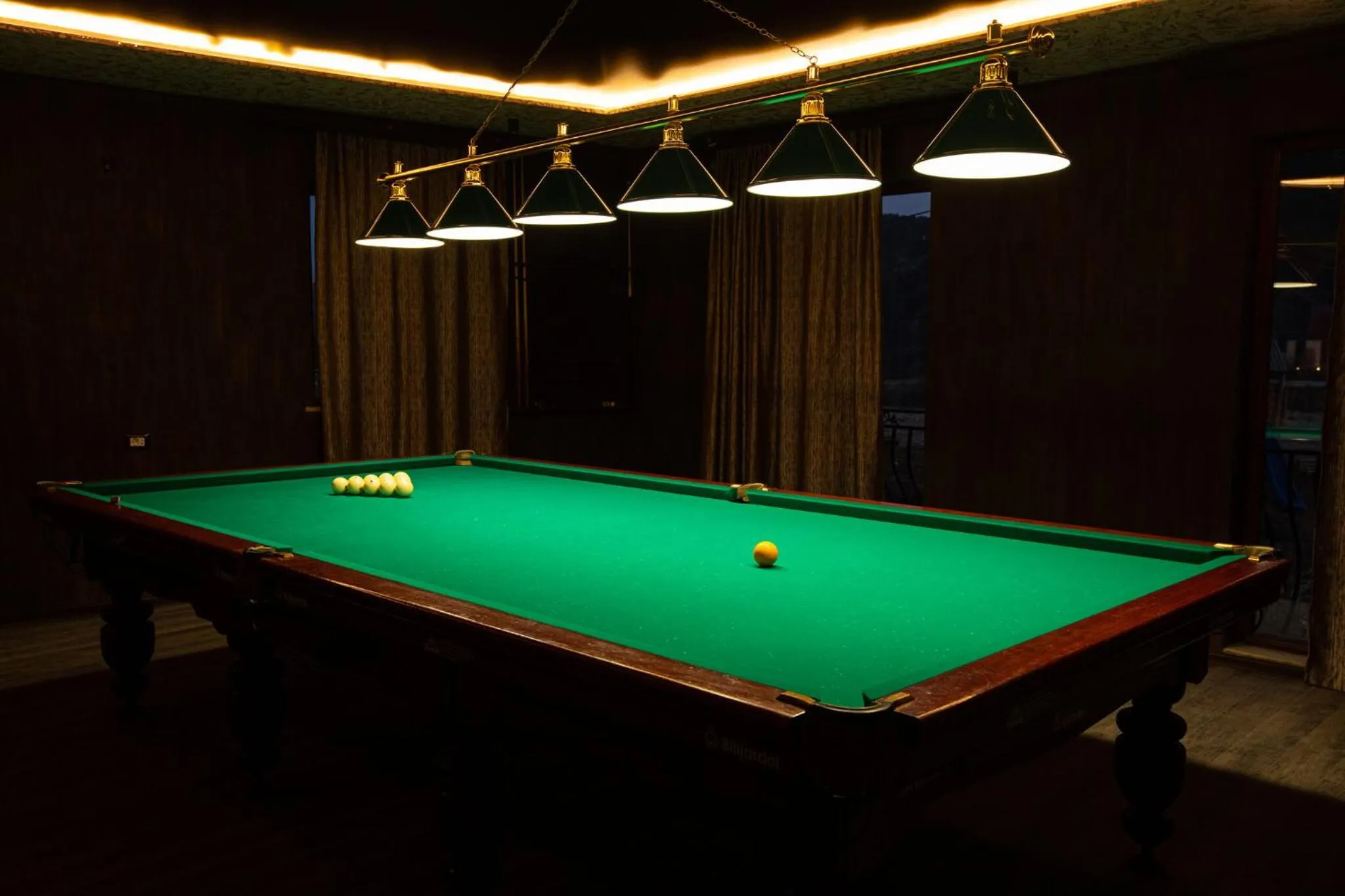 Billiard in Alaska Resort