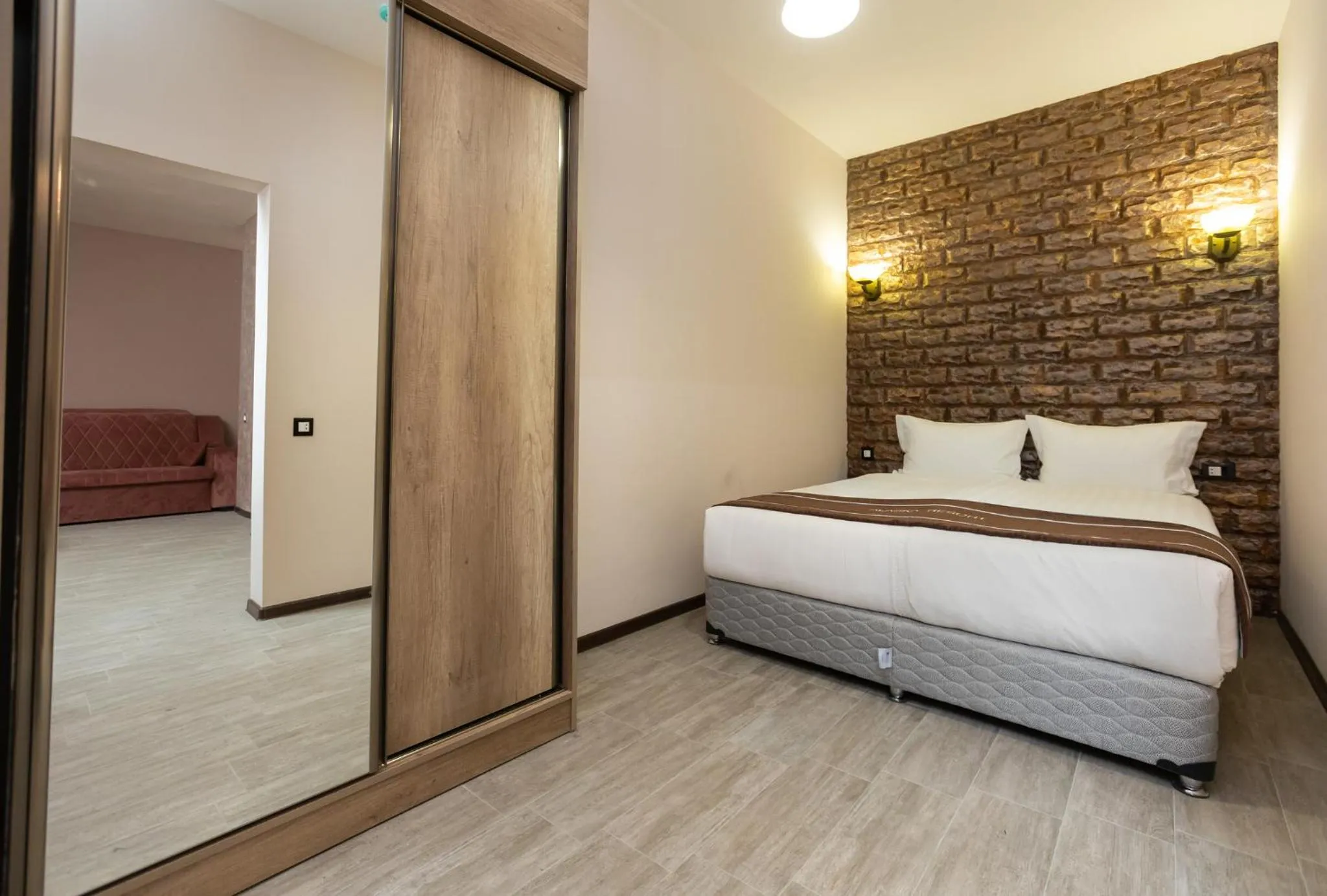 Bed in Alaska Resort