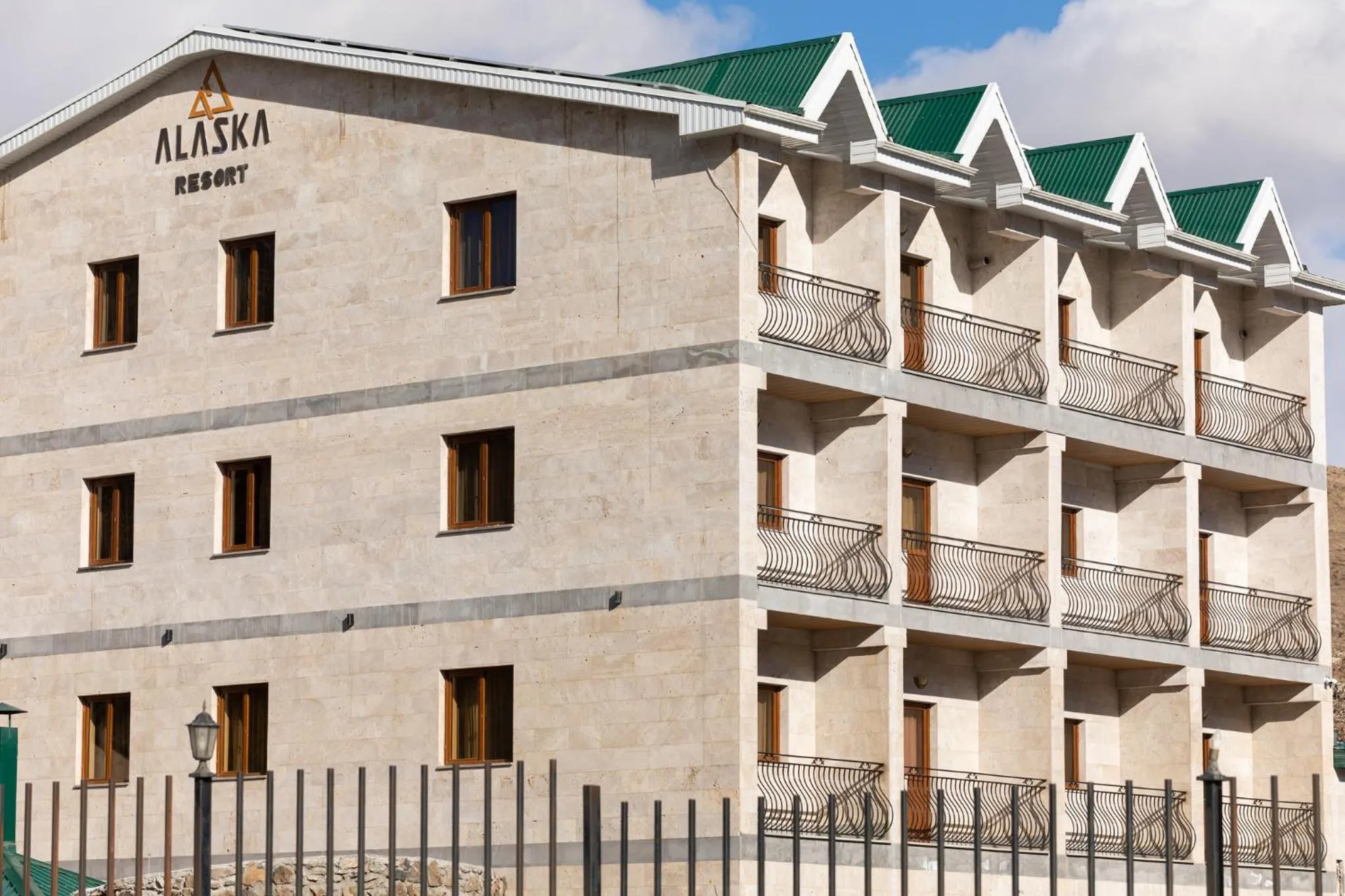 Property building in Alaska Resort