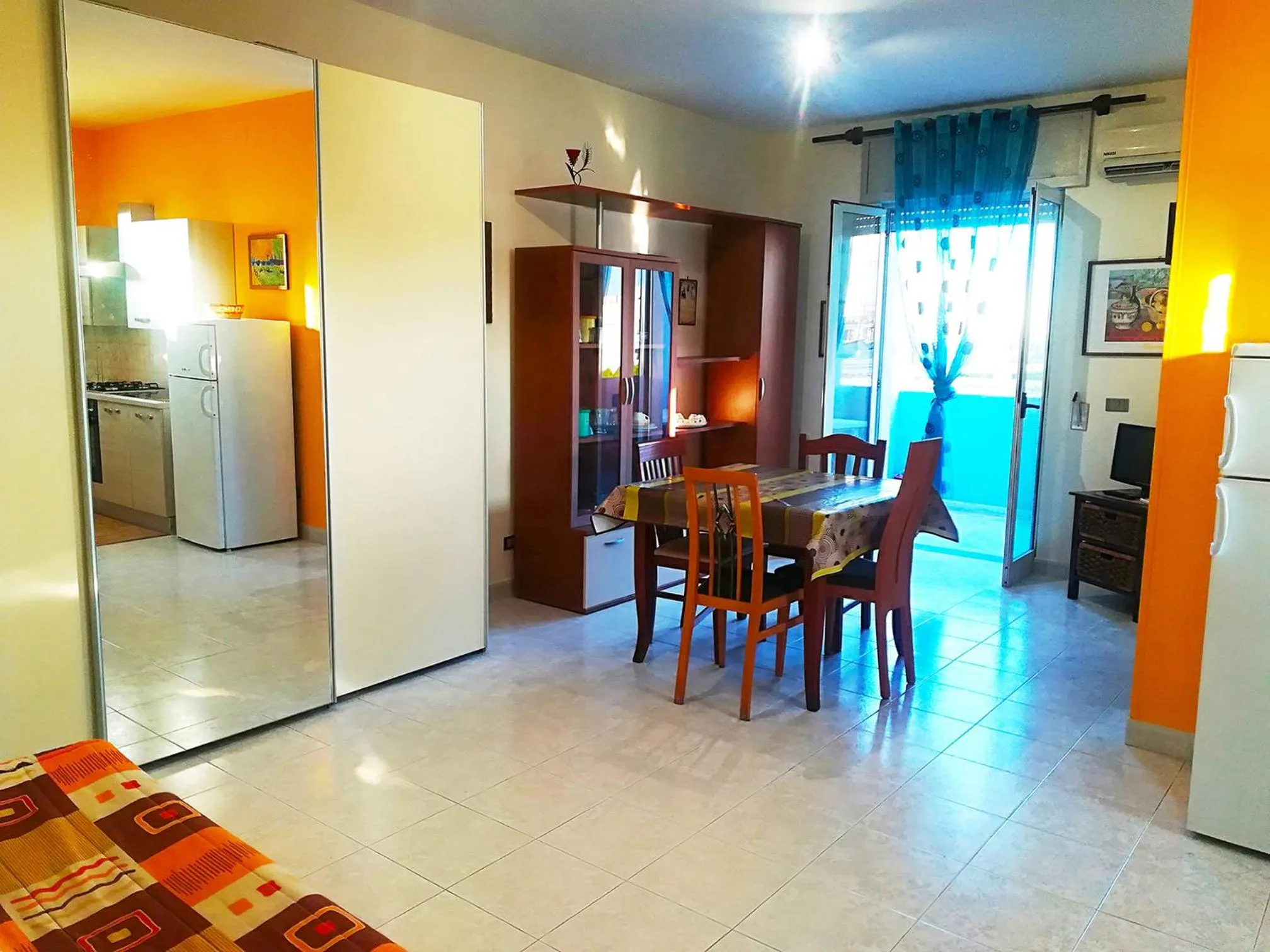 Communal lounge/ TV room in Near The Beach And The Center Of Otranto - Apartment Eleonora 5 Places