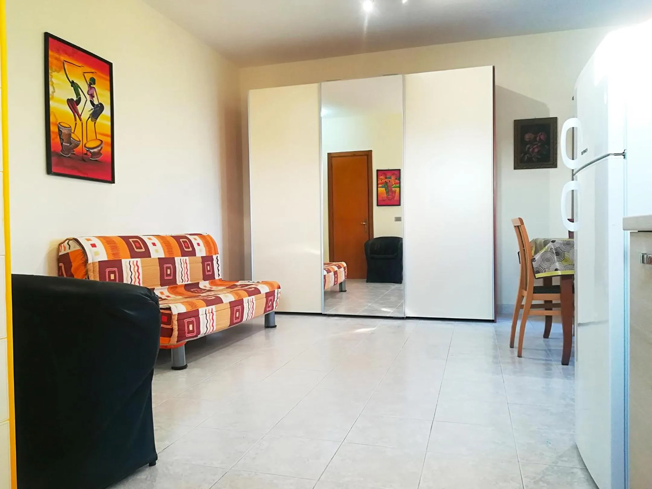 Communal lounge/ TV room in Near The Beach And The Center Of Otranto - Apartment Eleonora 5 Places