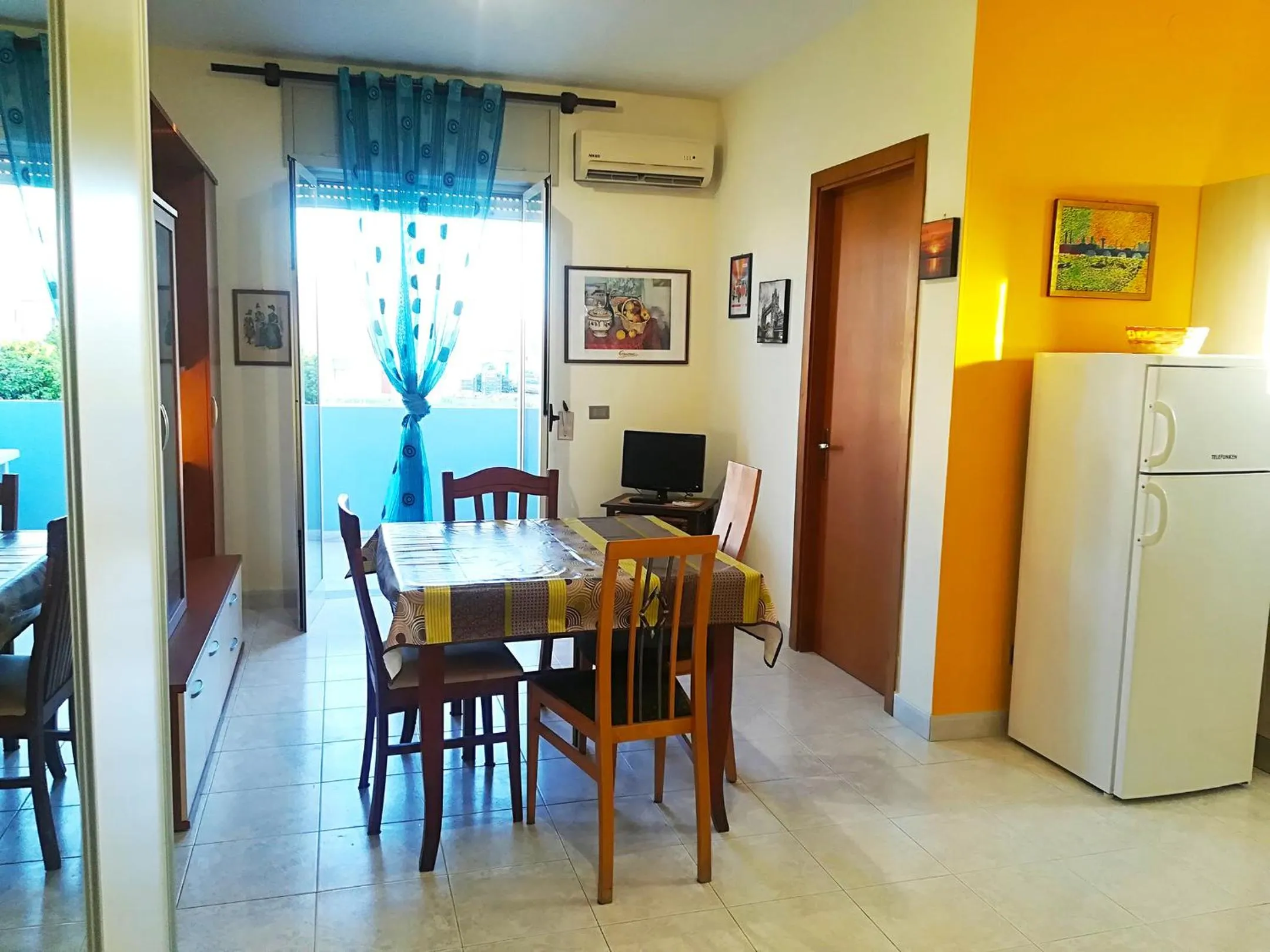 Communal lounge/ TV room in Near The Beach And The Center Of Otranto - Apartment Eleonora 5 Places