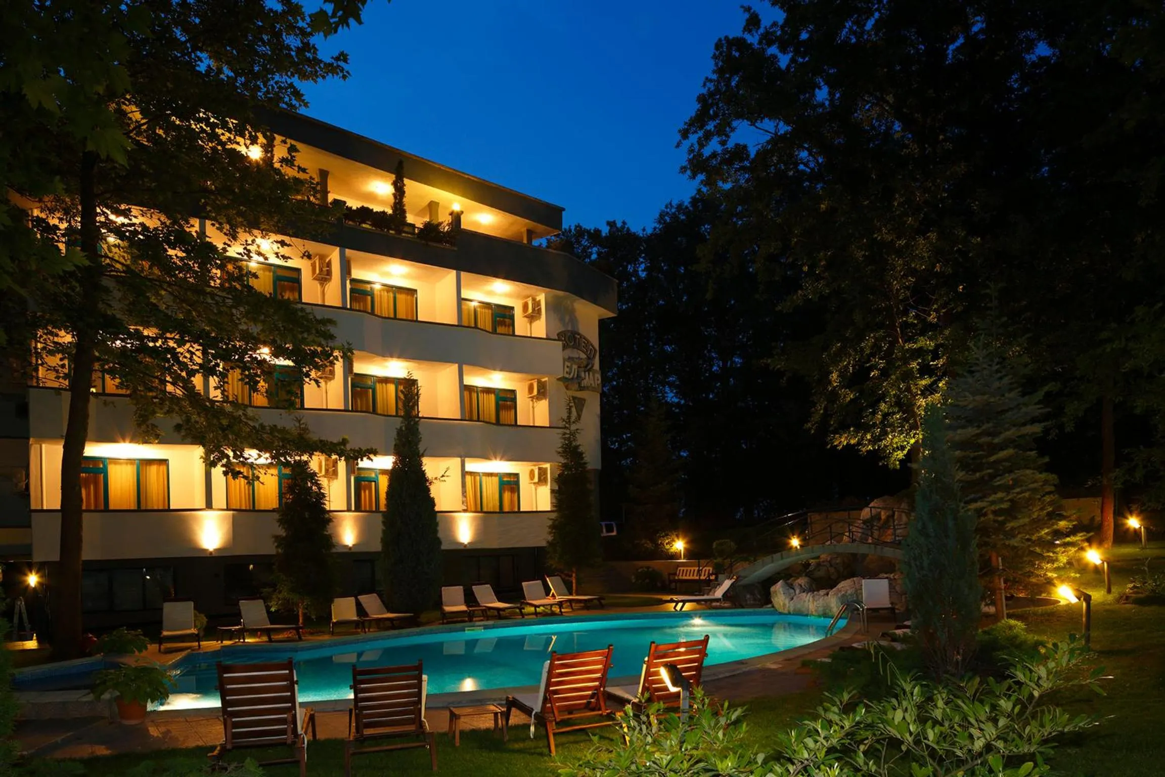 Natural landscape in Elmar Hotel