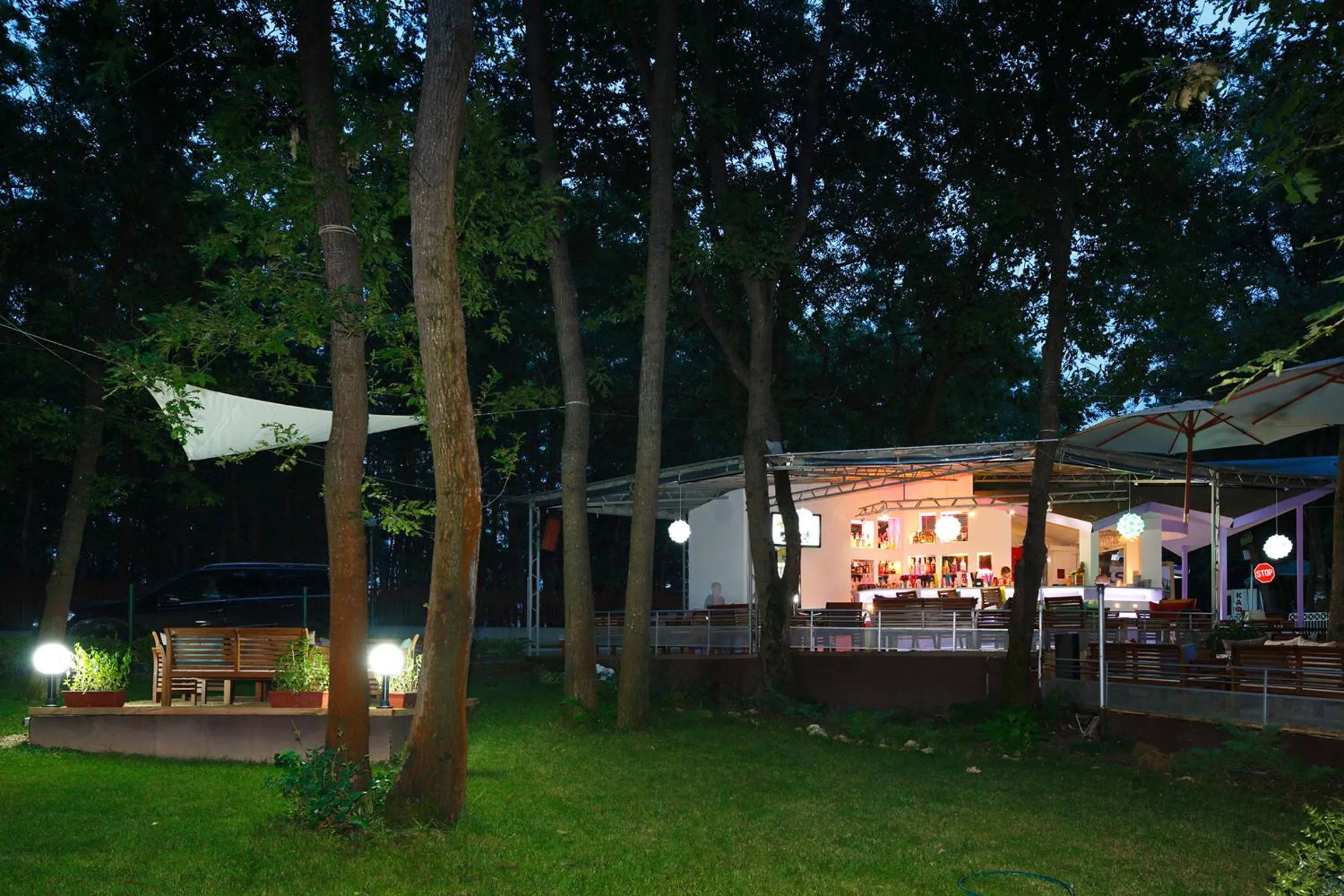 Bird's eye view in Elmar Hotel