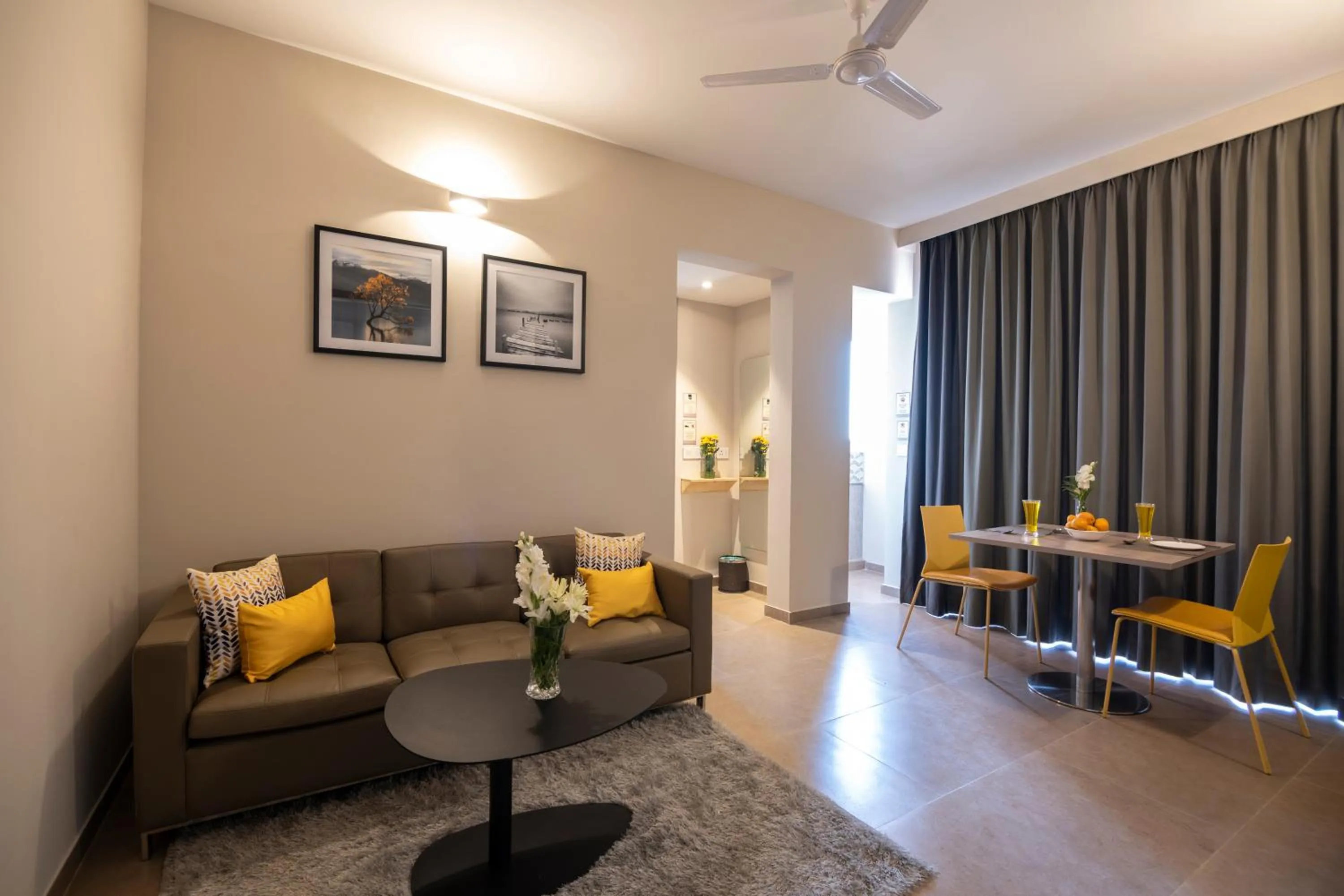 Living room in Hotel Avora Tree By Rivido Kempegowda Airport Road