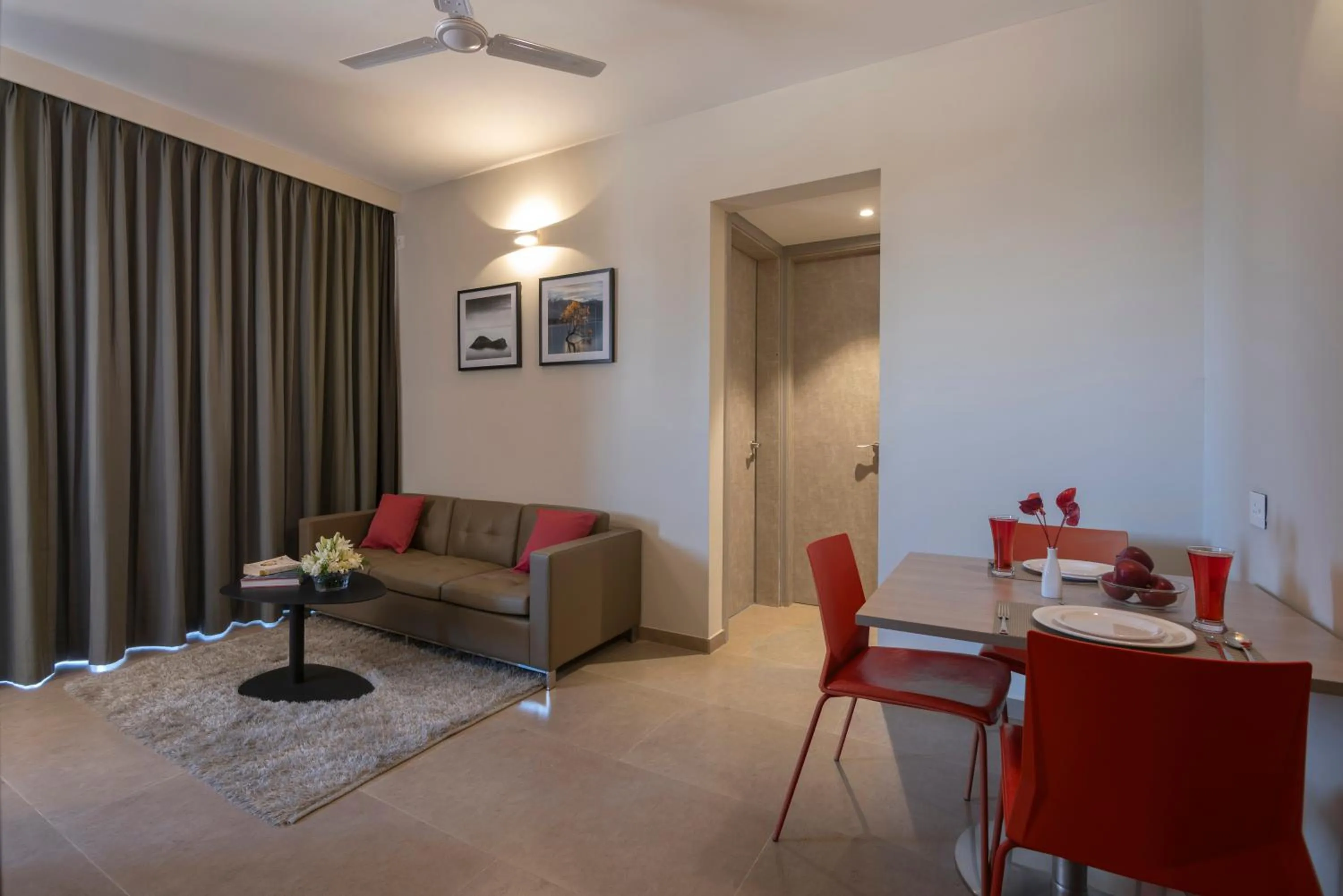 Living room in Hotel Avora Tree By Rivido Kempegowda Airport Road