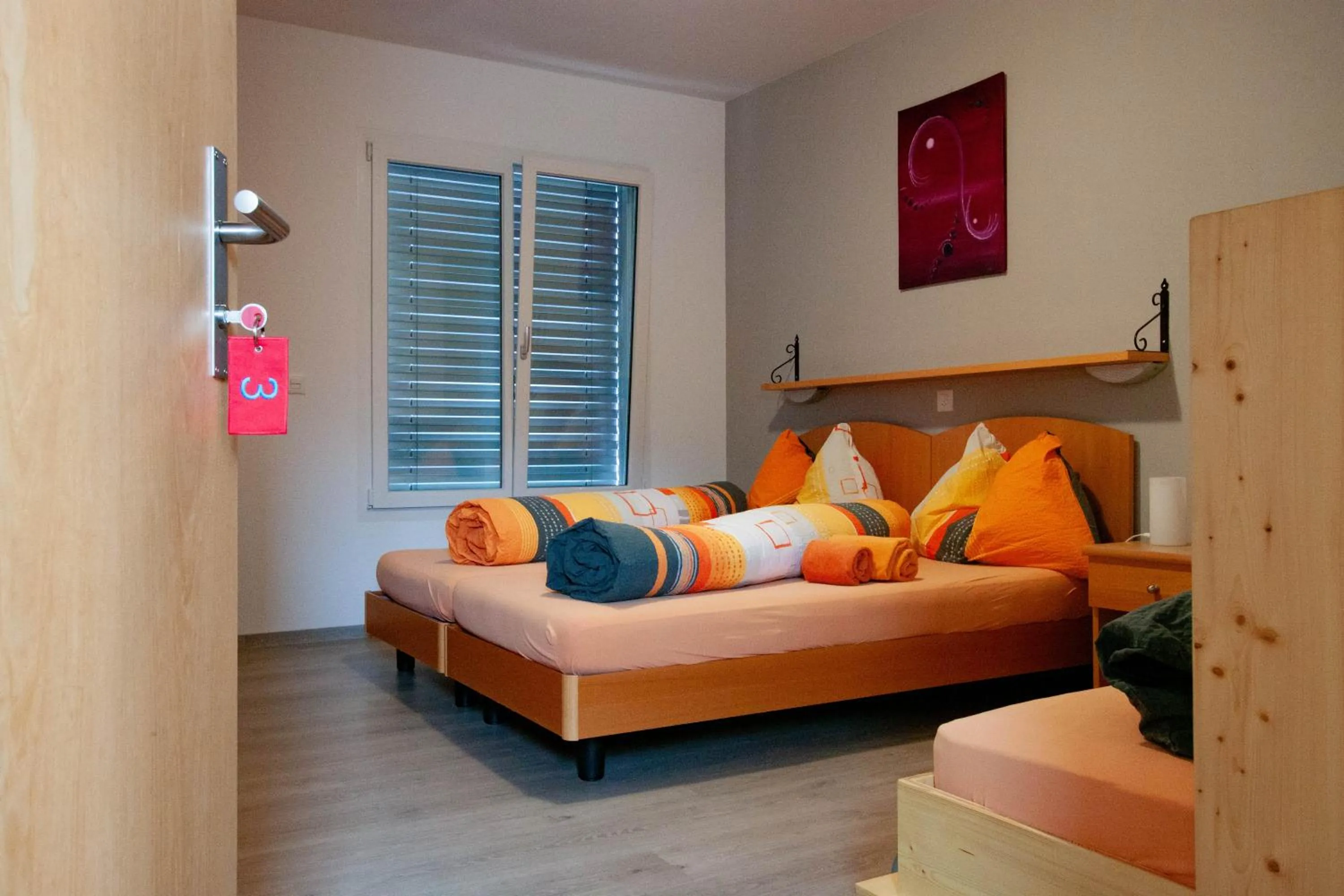 Bed in Ristorante Pensione Chalet Stazione
