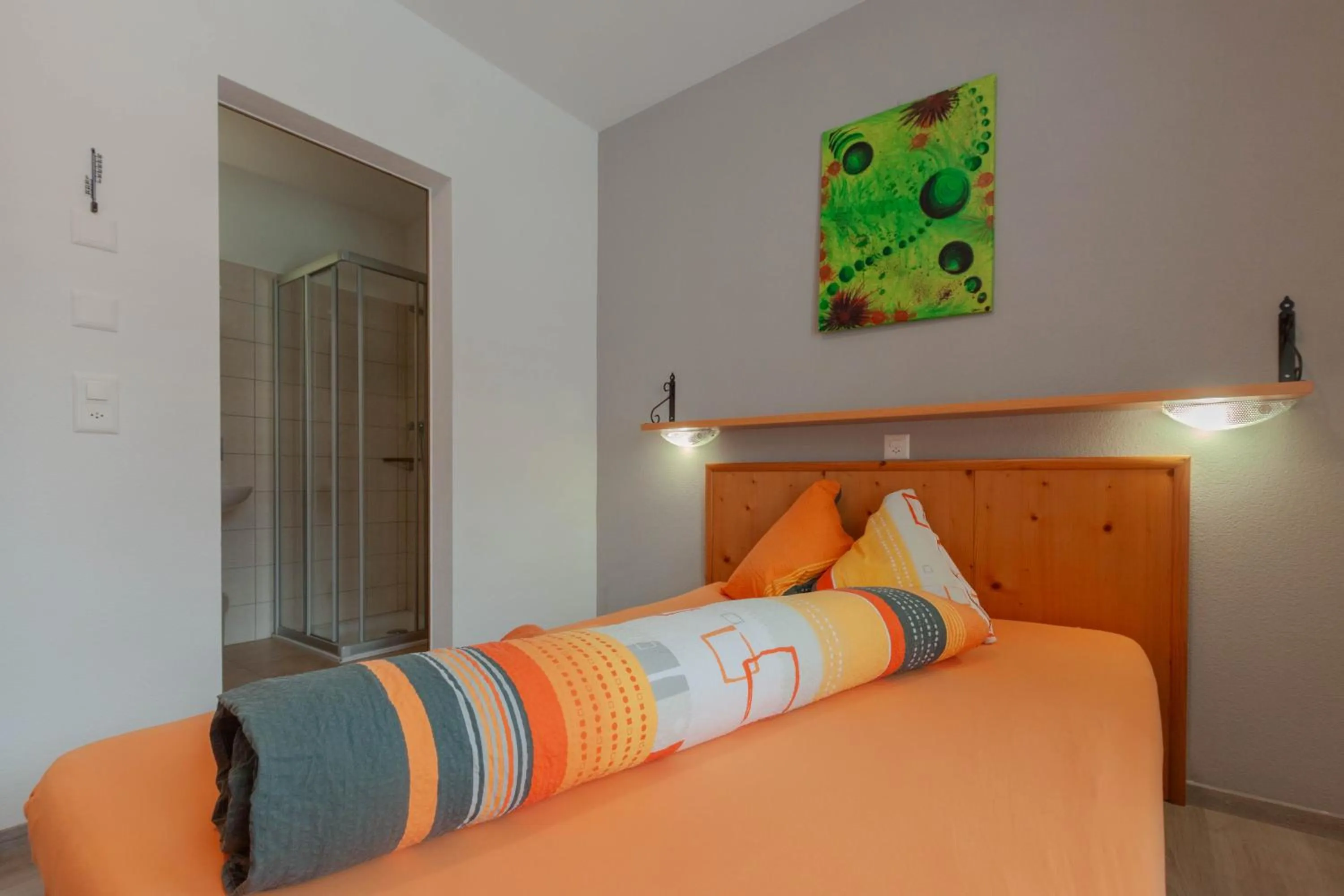 Bed in Ristorante Pensione Chalet Stazione