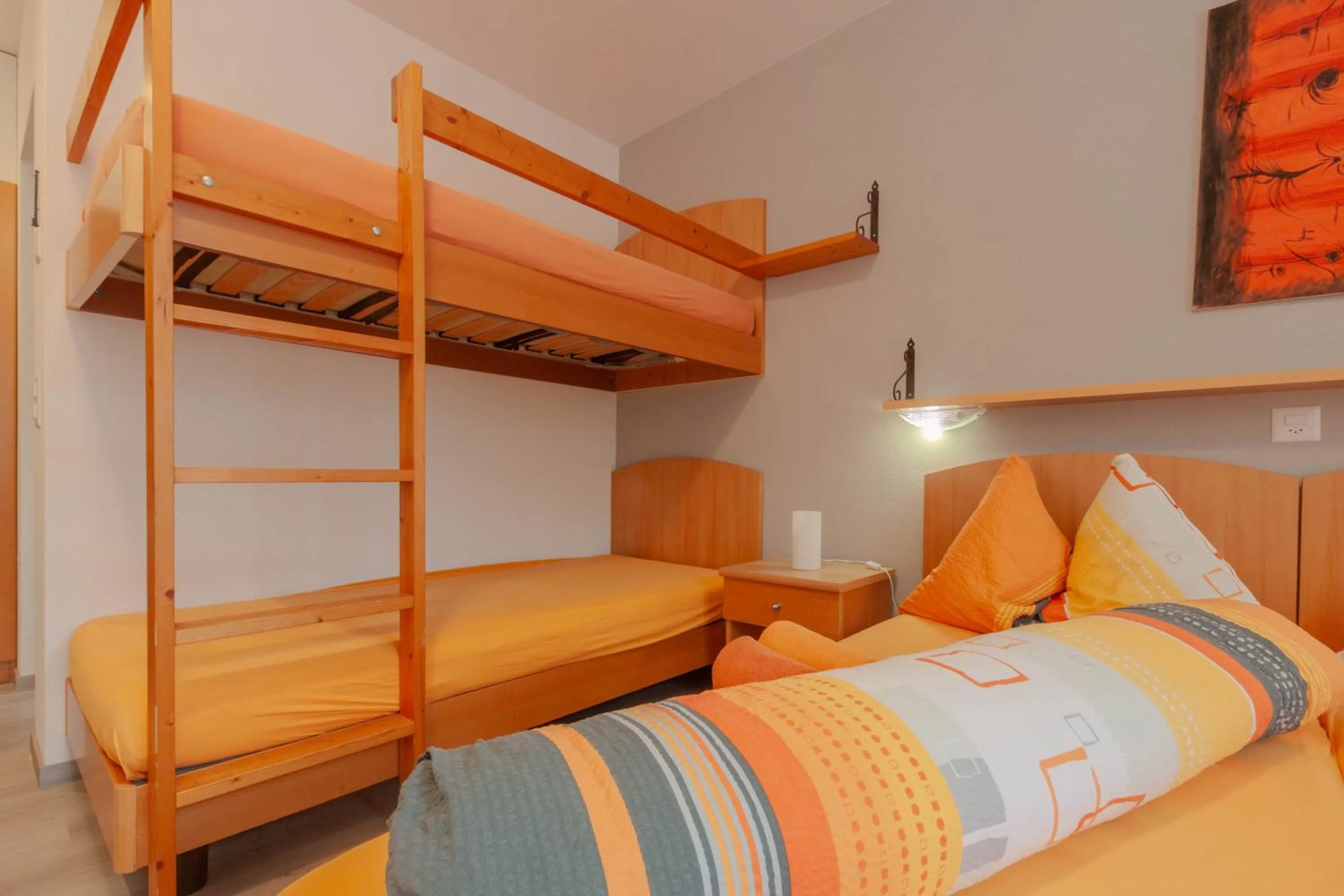 Bed in Ristorante Pensione Chalet Stazione