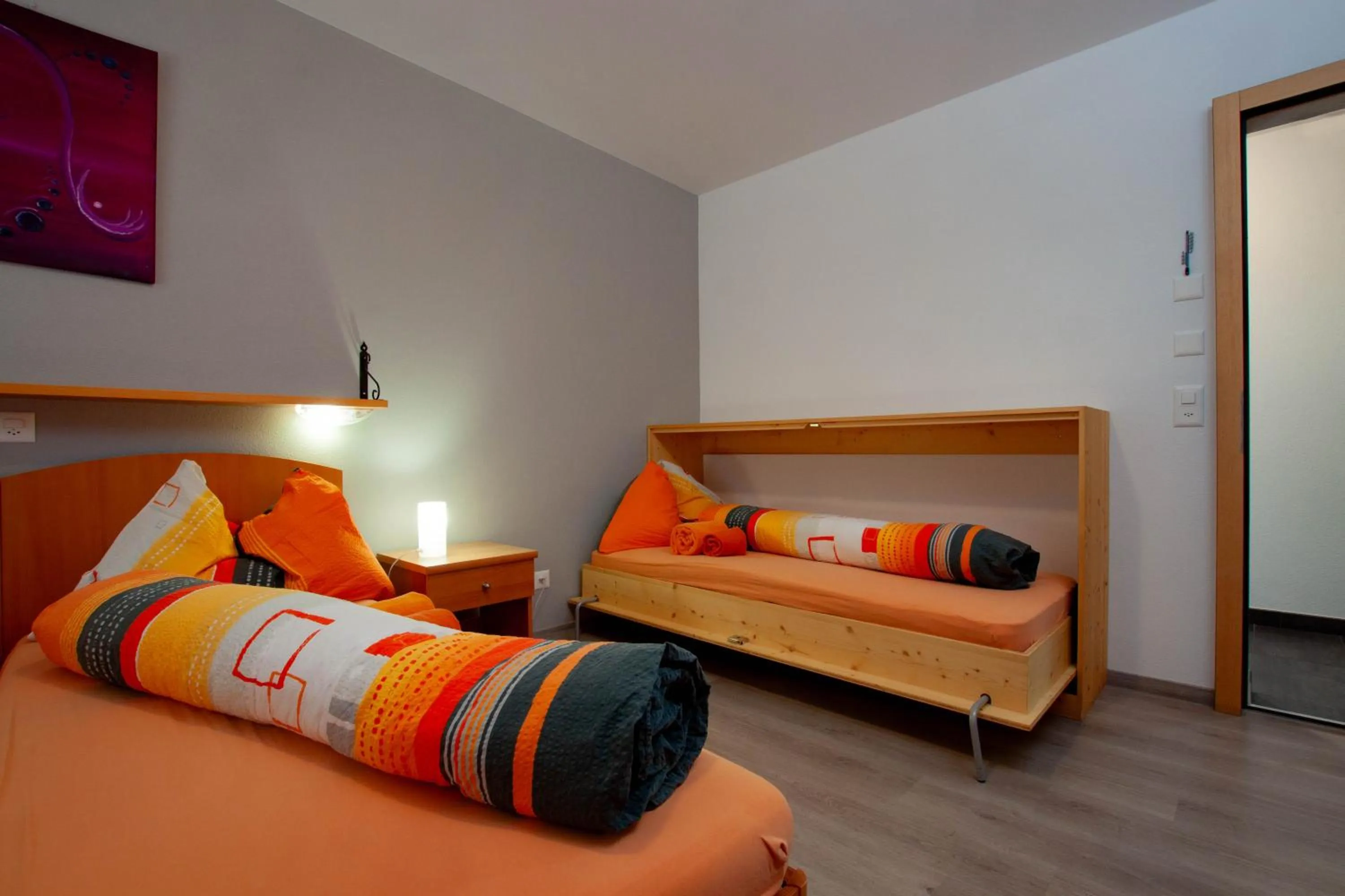 Bed in Ristorante Pensione Chalet Stazione