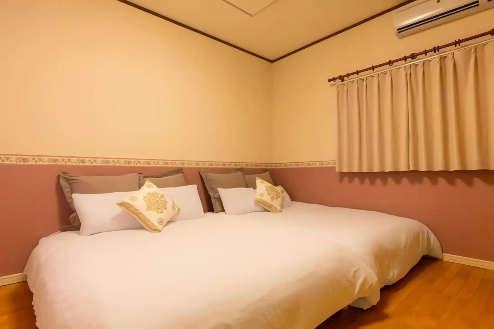 Bed in CHATAN SEASIDE FLAT VILLA