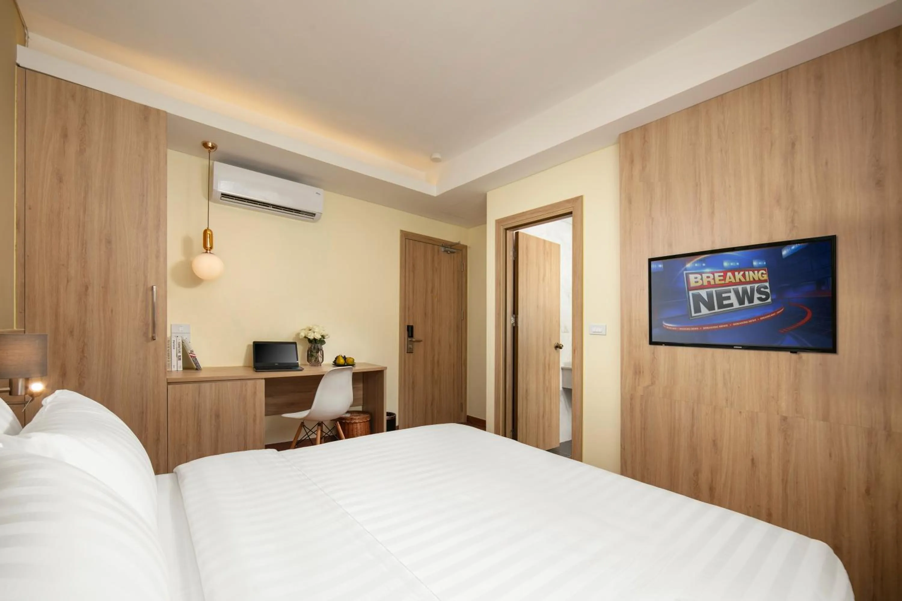 Bed in Viryla Boutique Hotel