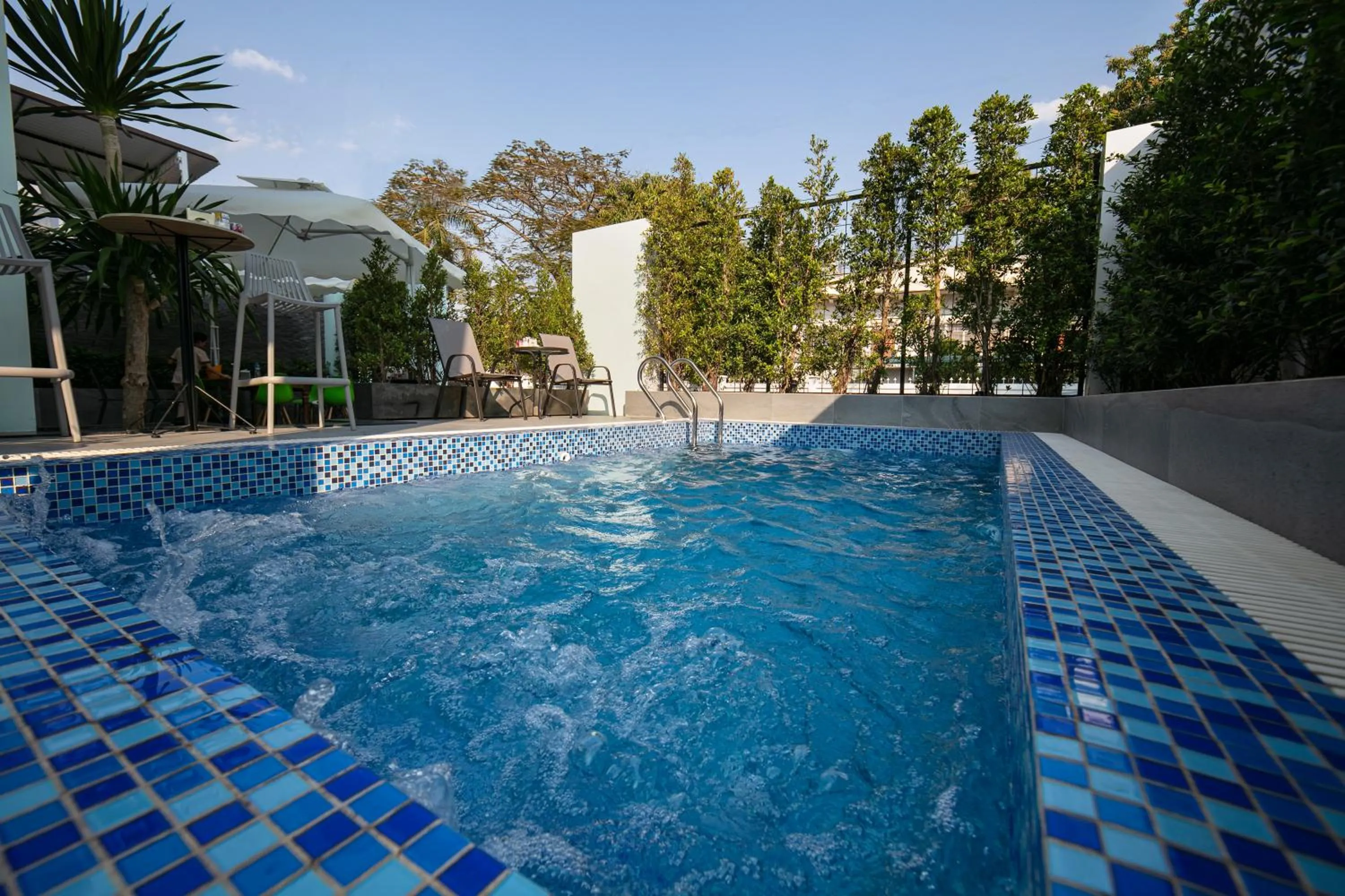 Swimming pool in Viryla Boutique Hotel