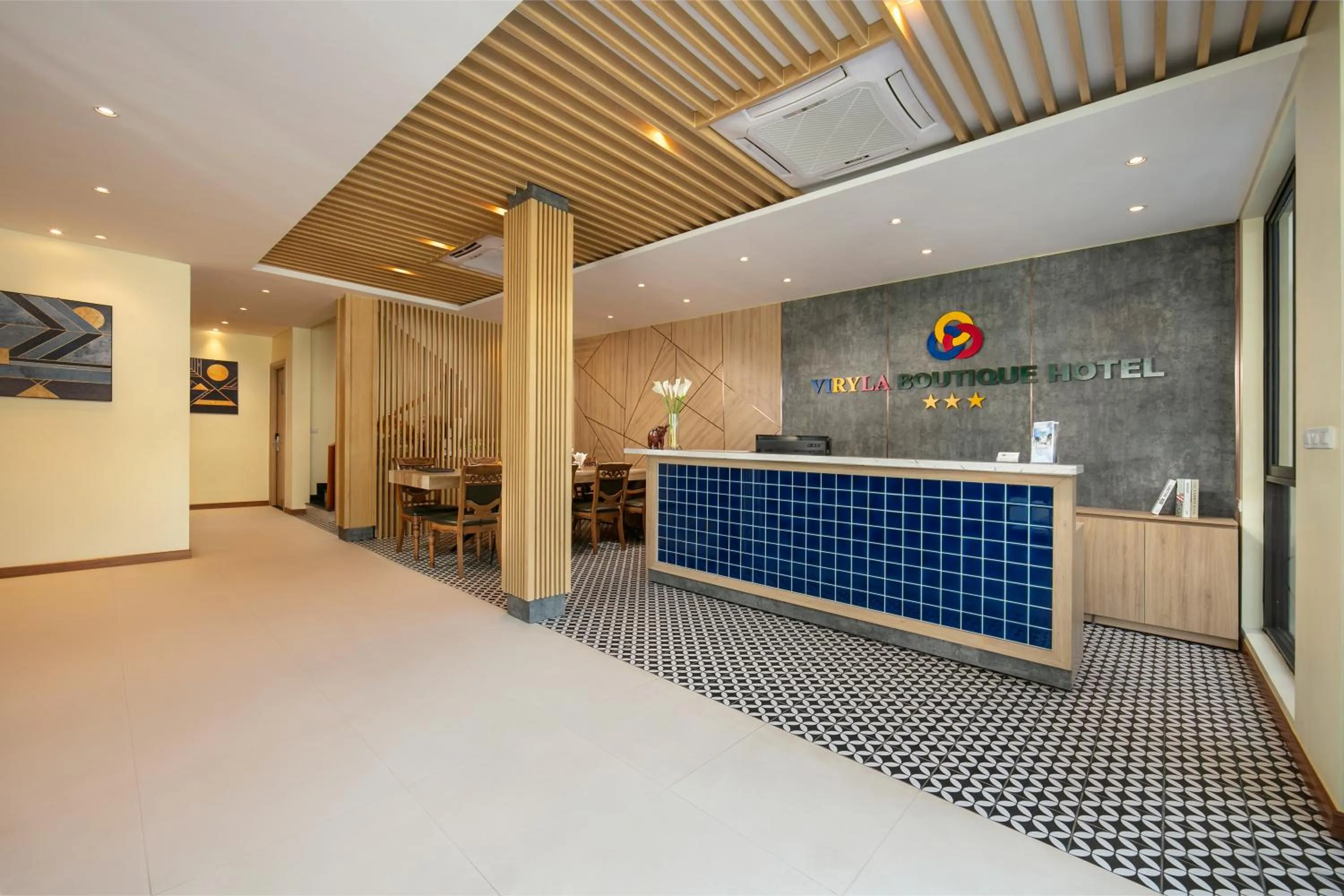 Lobby or reception in Viryla Boutique Hotel