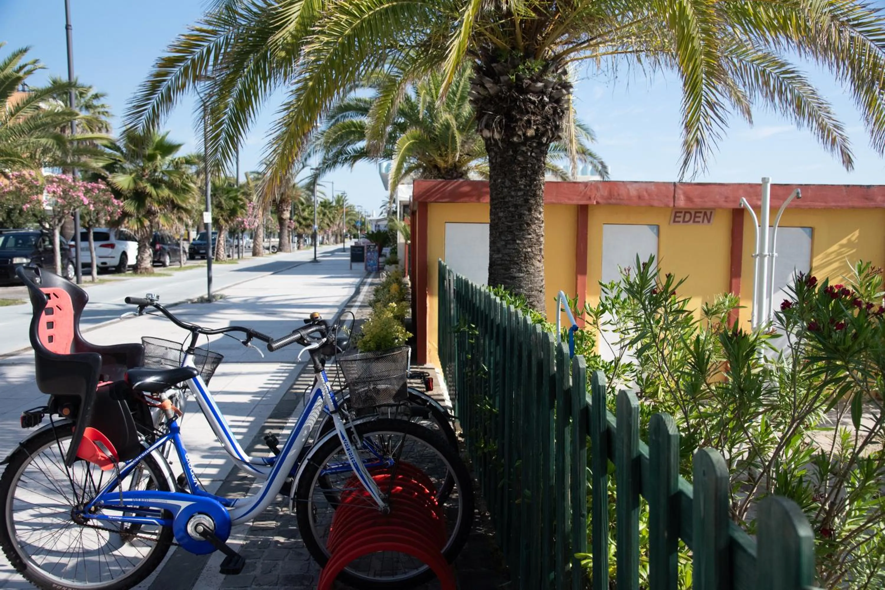 Cycling in Hotel Eden