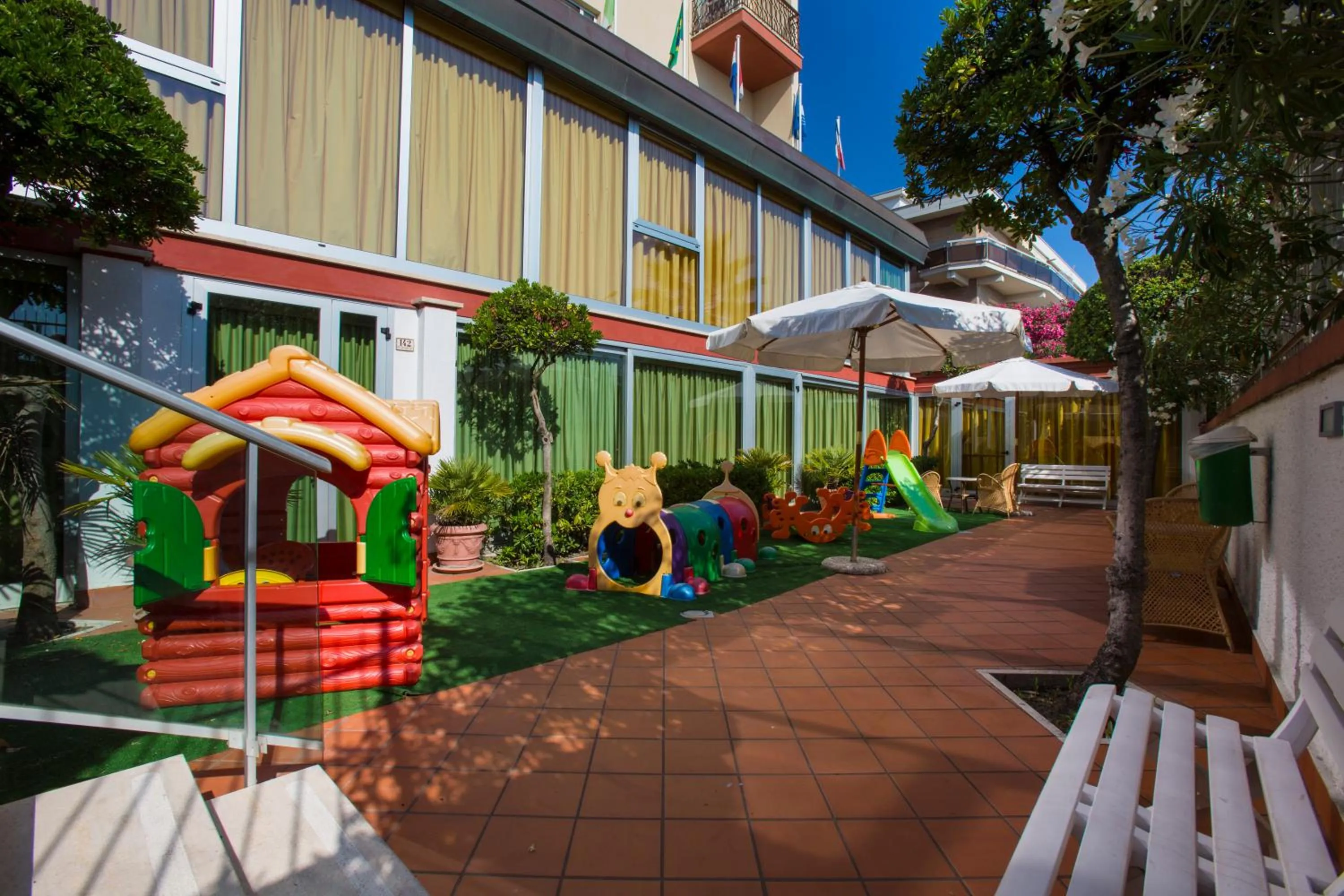 Children play ground in Hotel Eden