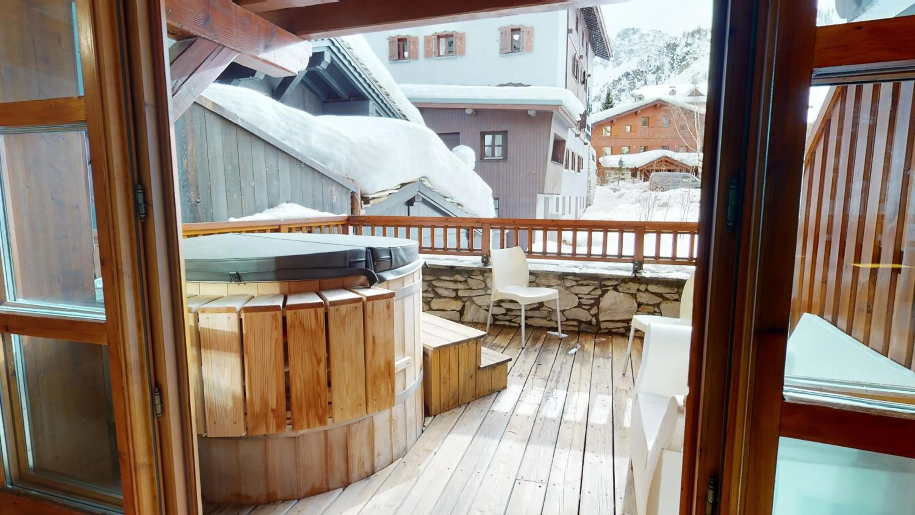 Balcony/Terrace in Résidence Le Lys Martagon