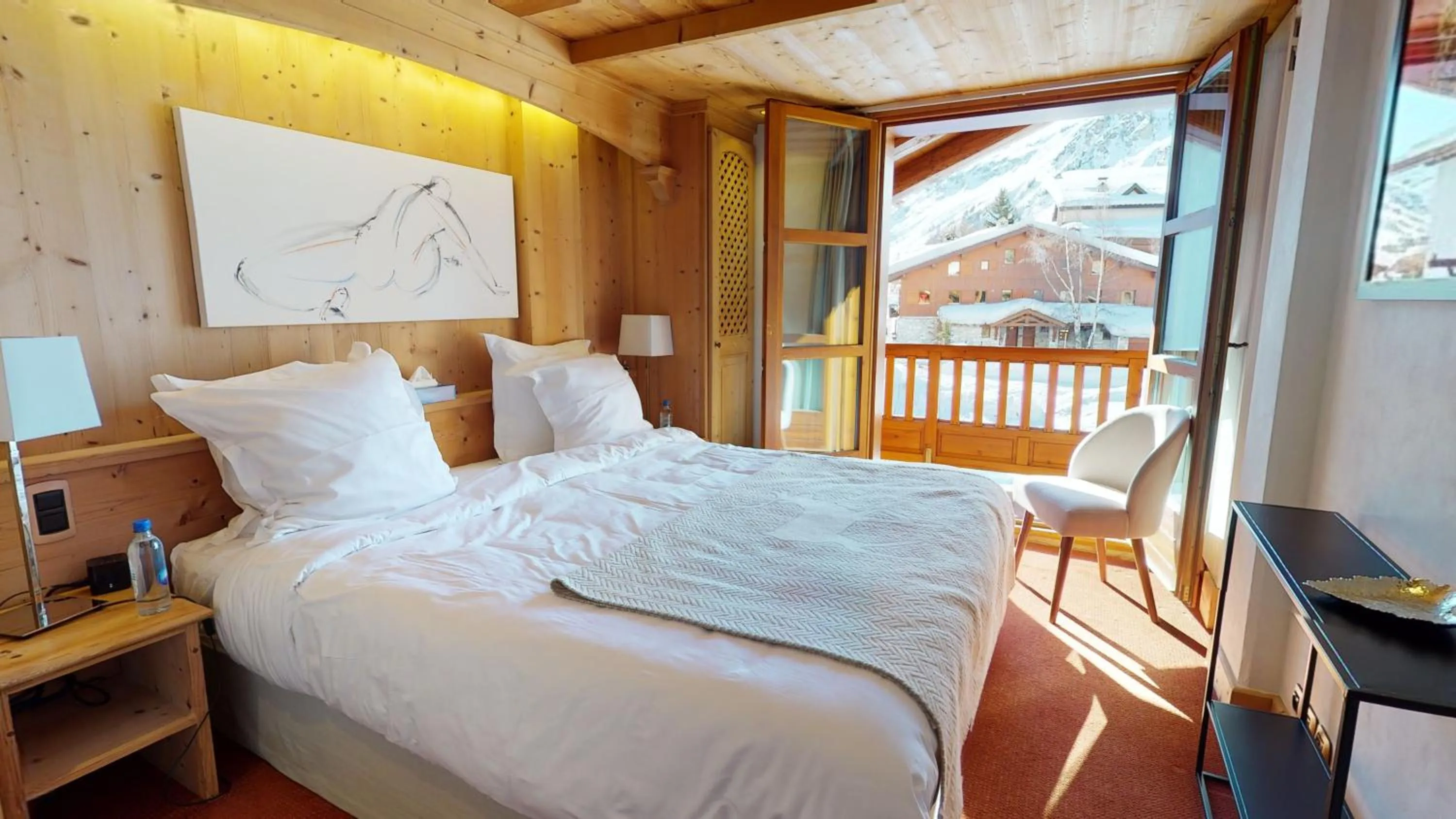 Photo of the whole room, Bed in Résidence Le Lys Martagon