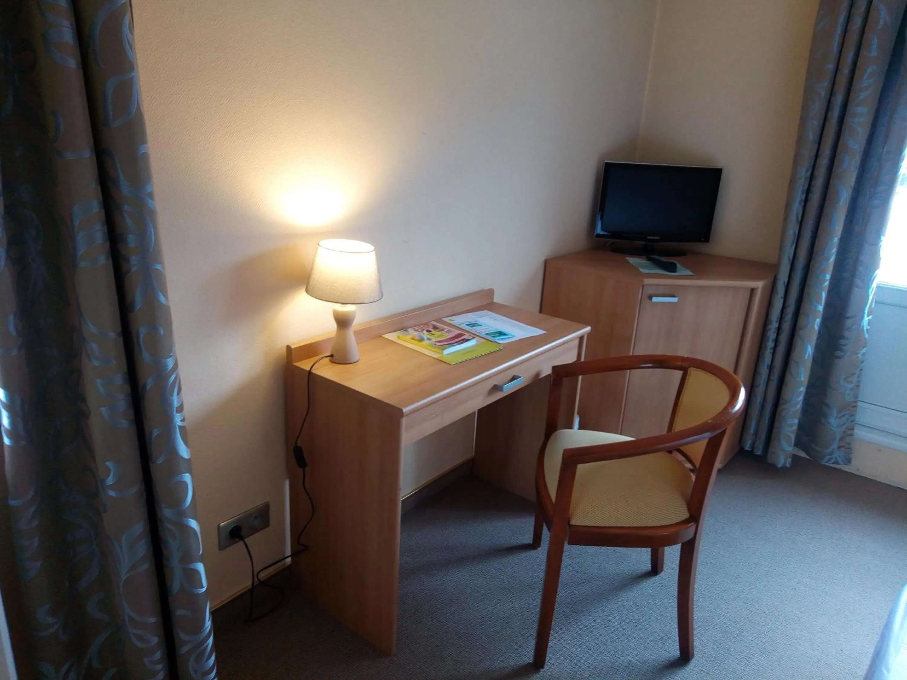 Decorative detail in Hôtel Restaurant Le Bristol