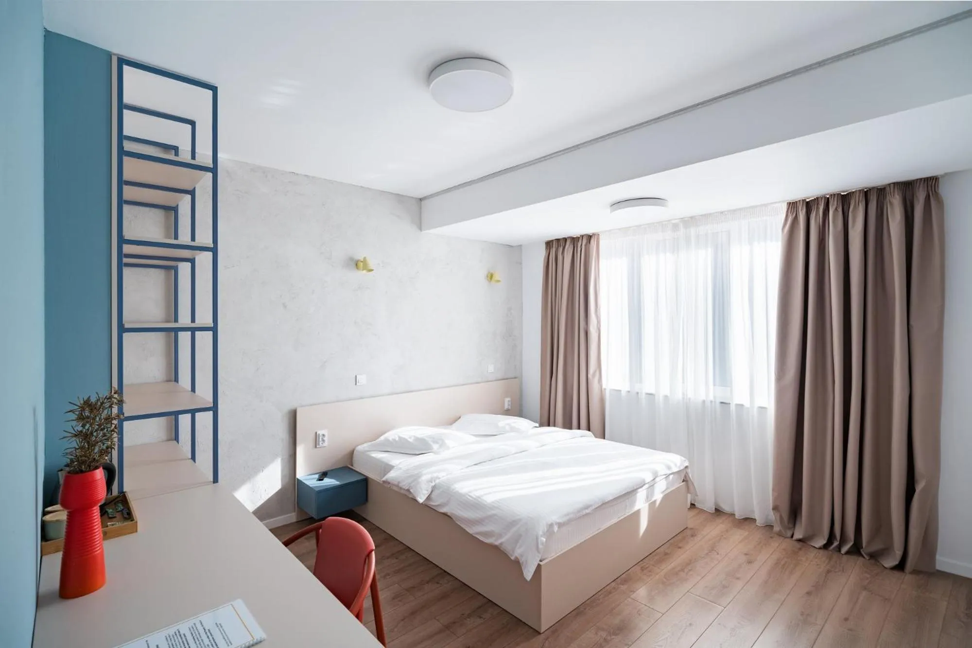 Bed in Graffiti Hotel