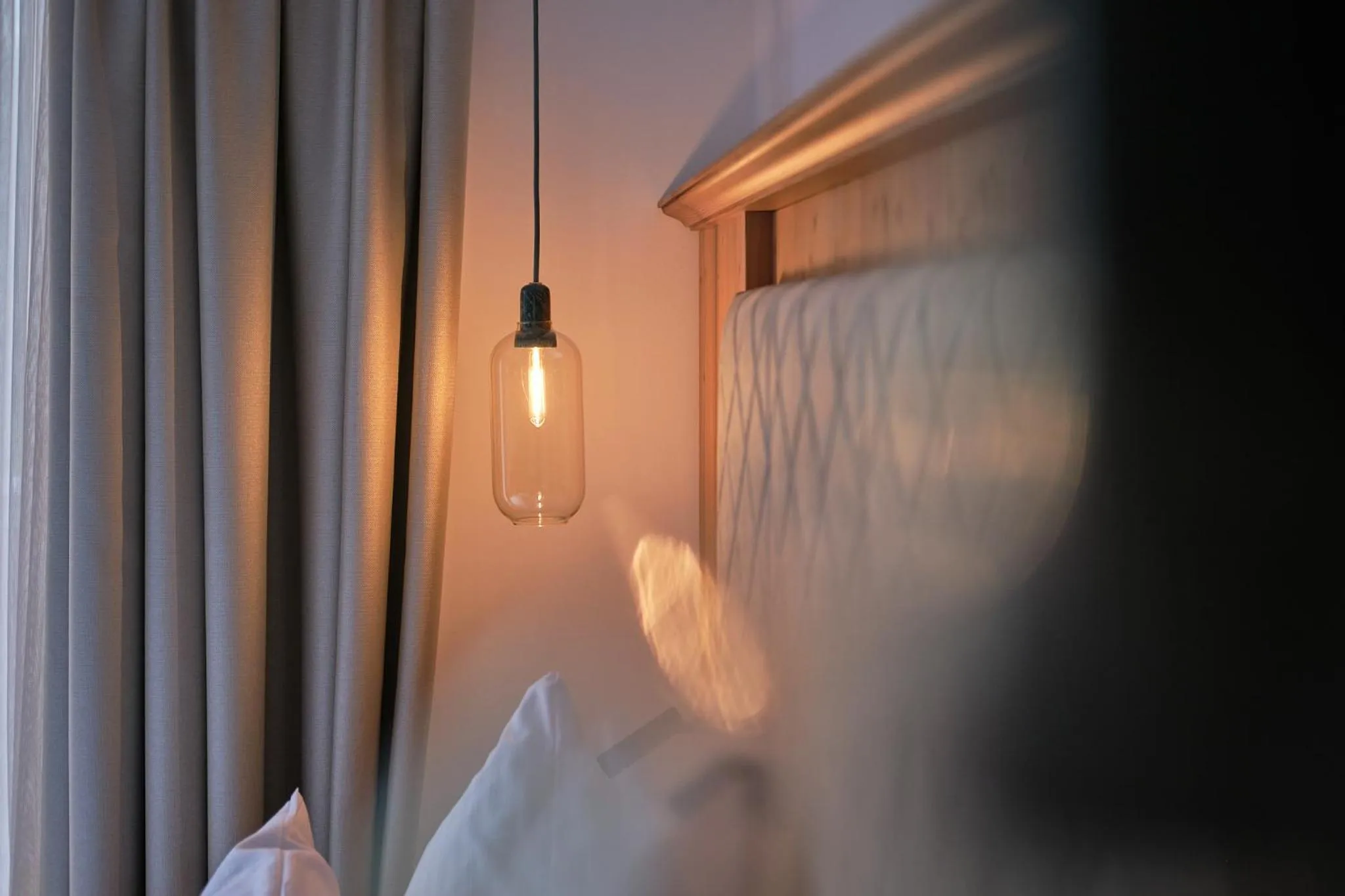 Bed in Boutiquehotel Hohes Licht