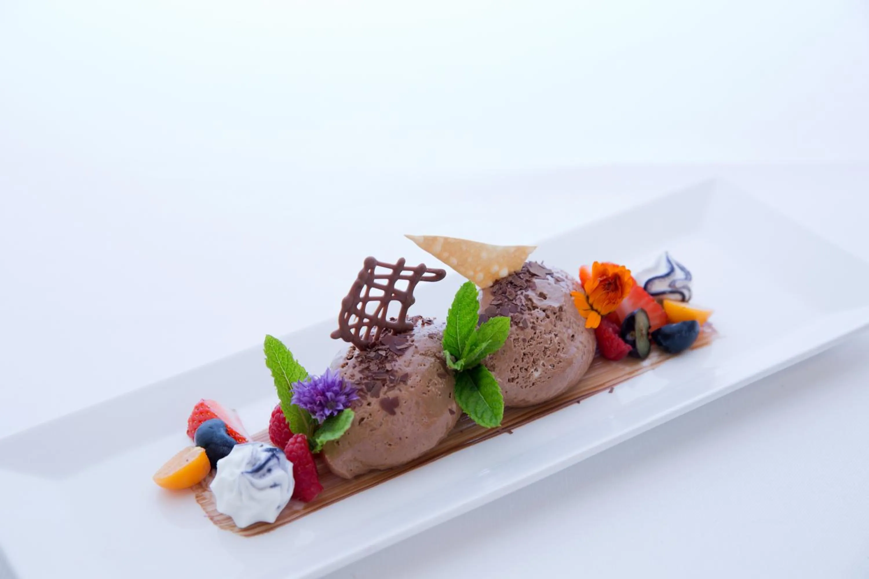 Food close-up in Boutiquehotel Hohes Licht