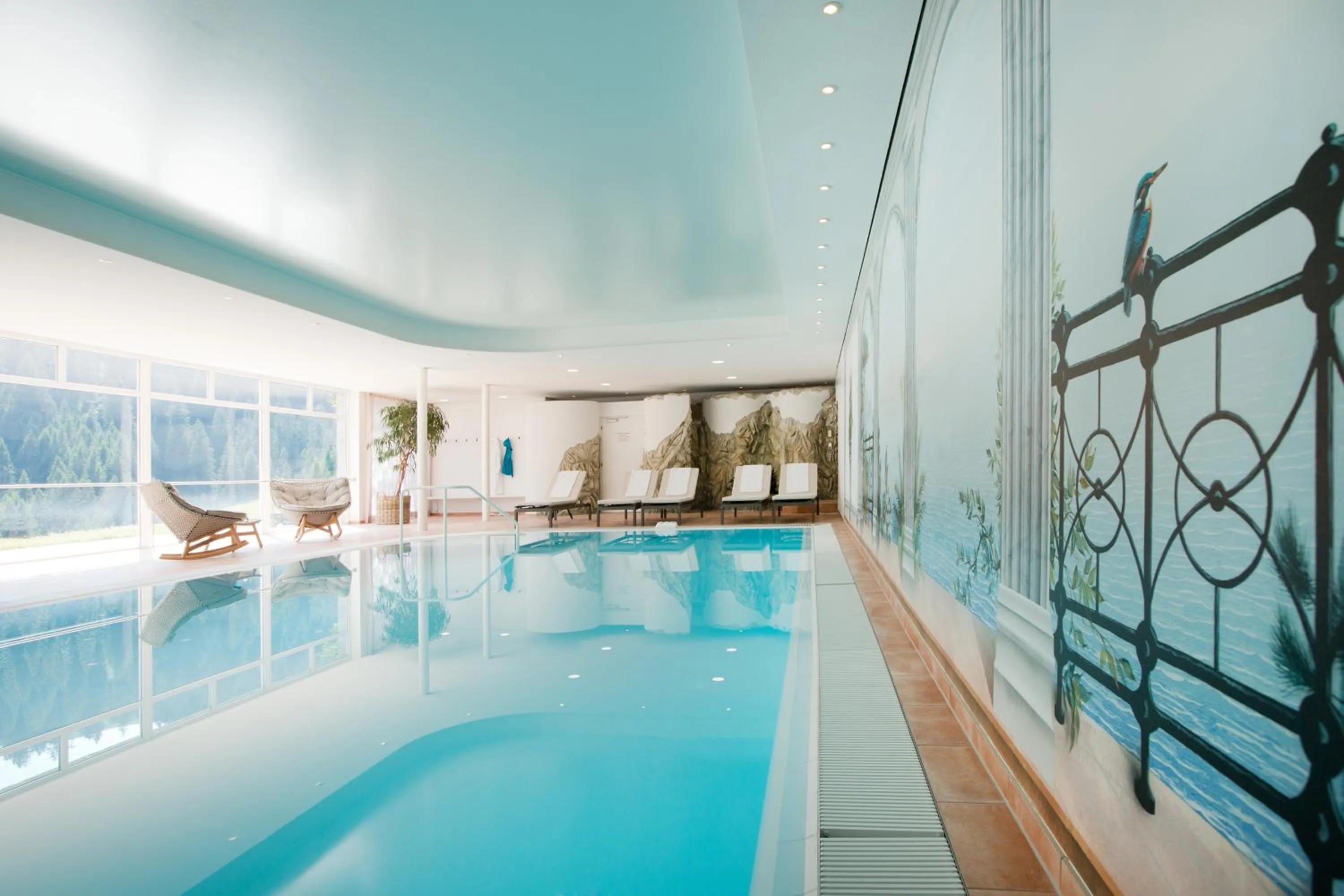 Swimming pool in Boutiquehotel Hohes Licht