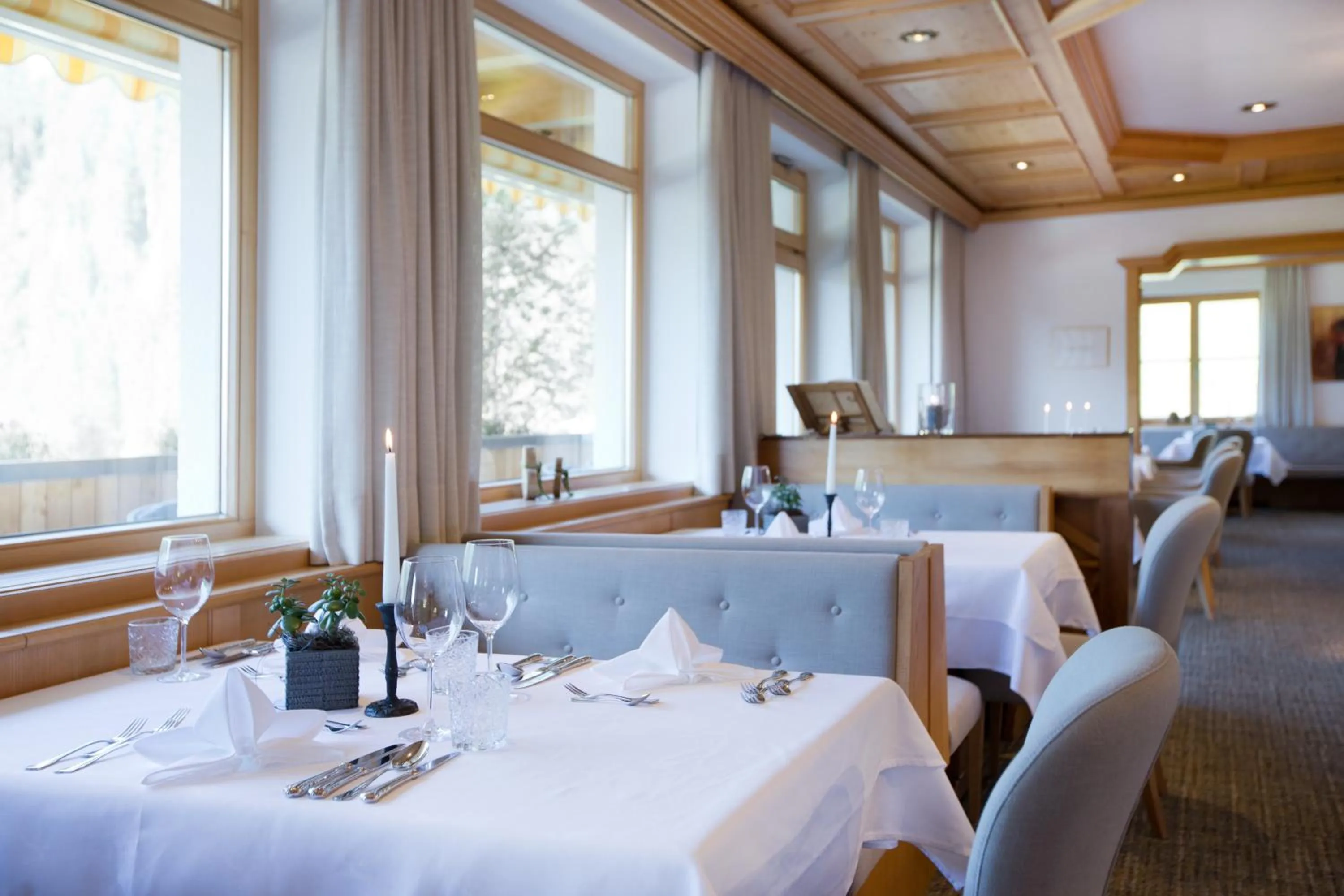 Restaurant/places to eat in Boutiquehotel Hohes Licht