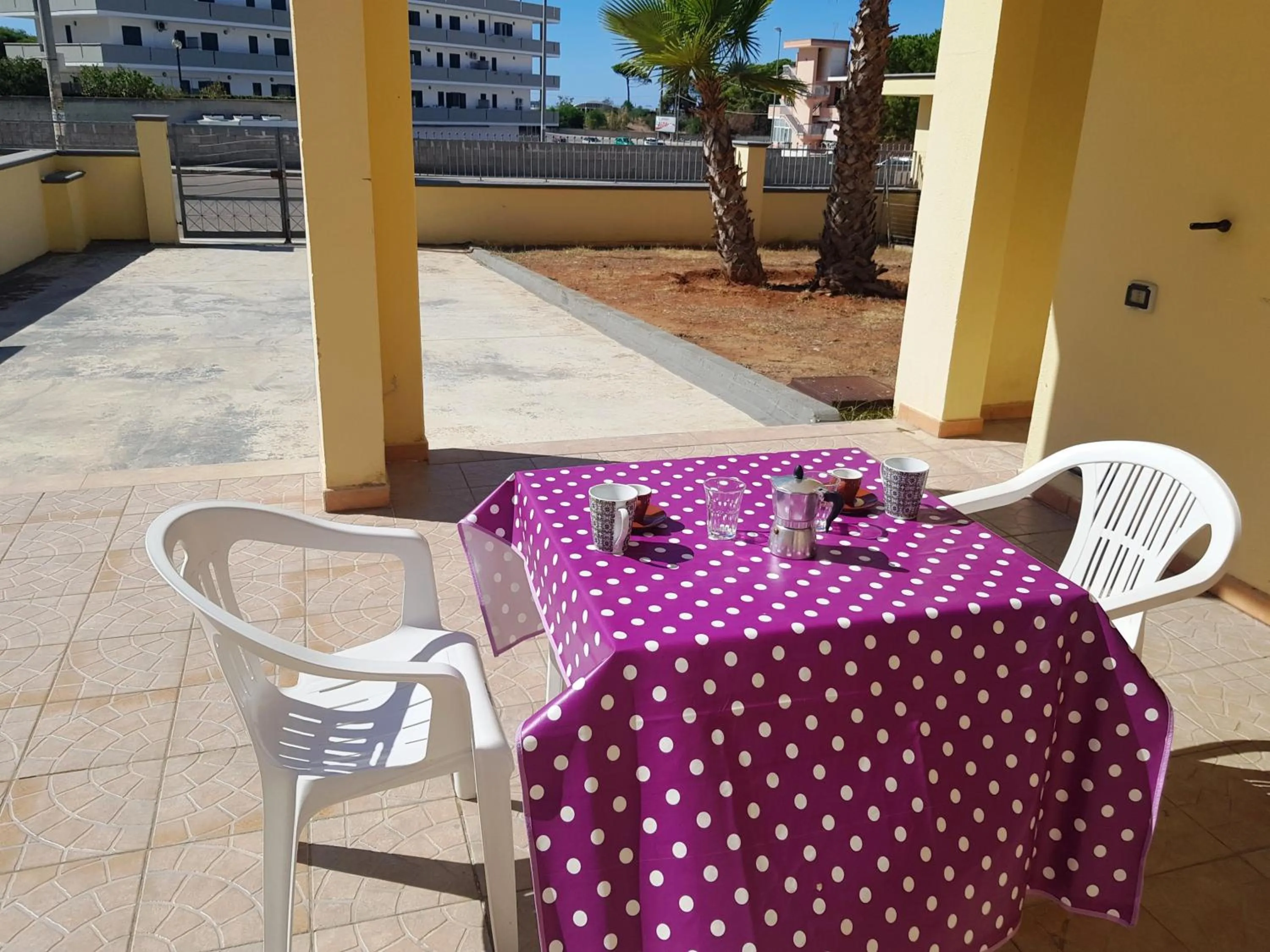 Patio in Residence Ionian Gallipoli