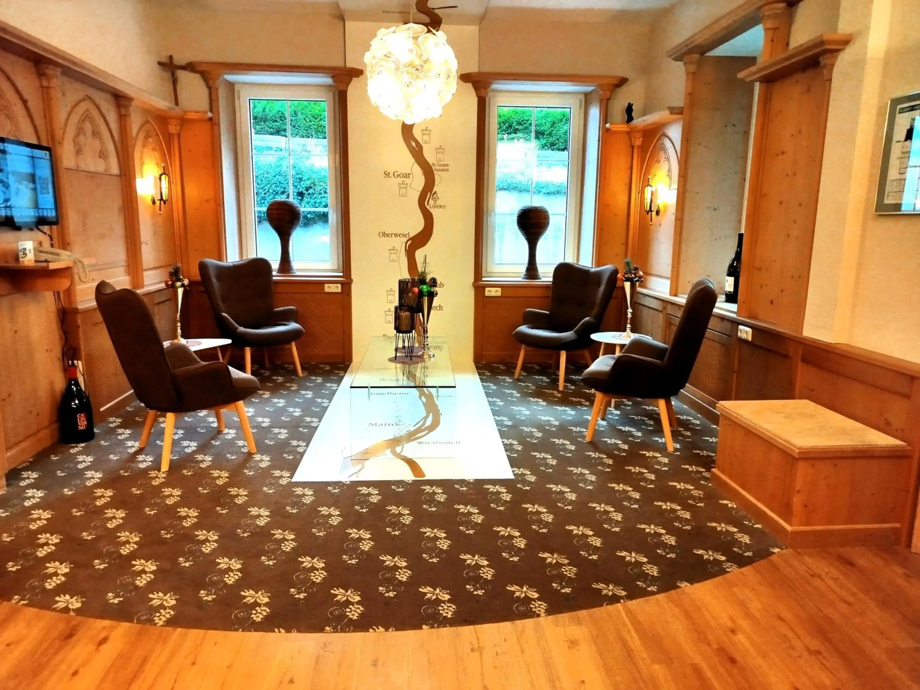 Lobby or reception in Akzent Waldhotel Rheingau