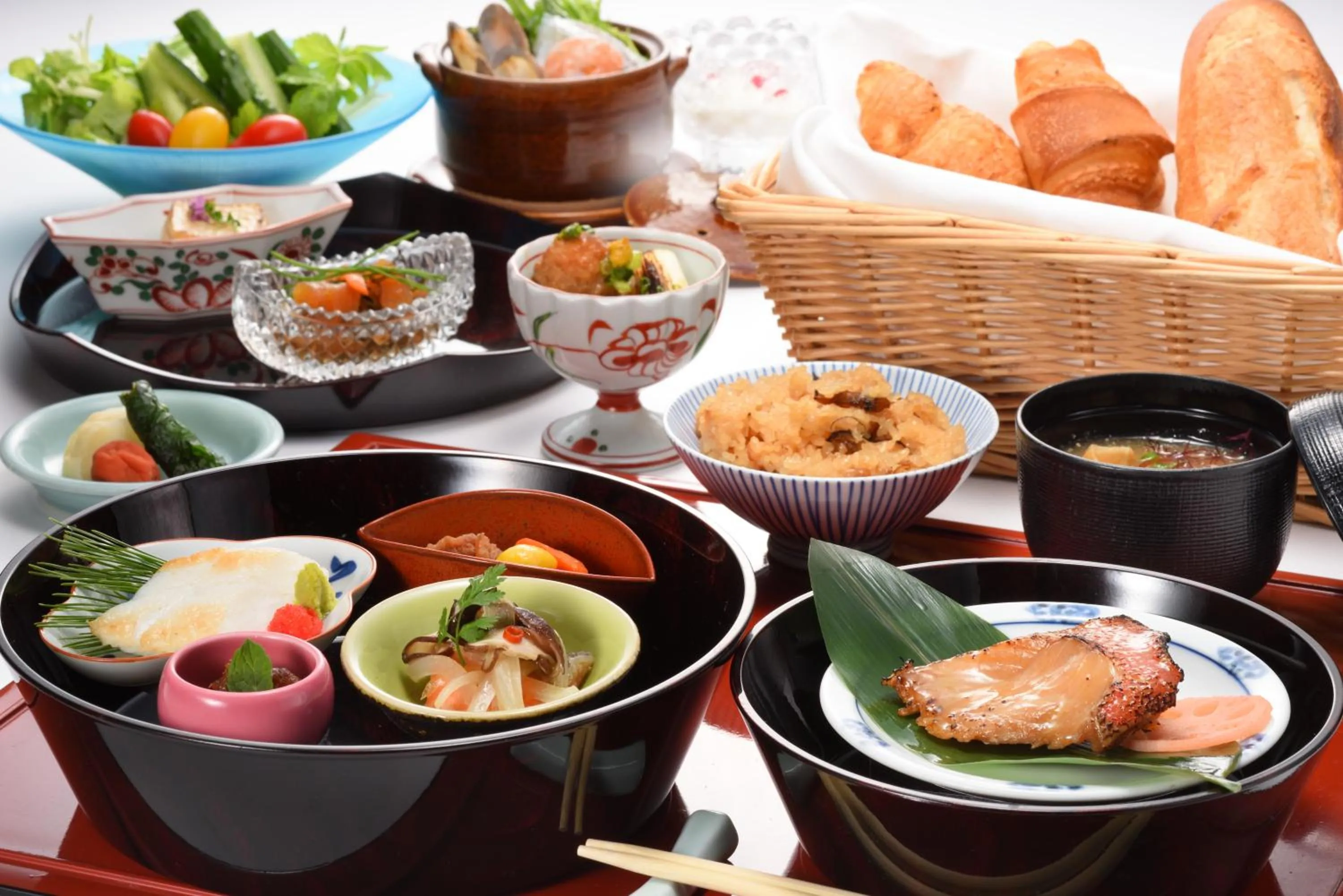 Breakfast in Komatsu-kan Kofu-tei